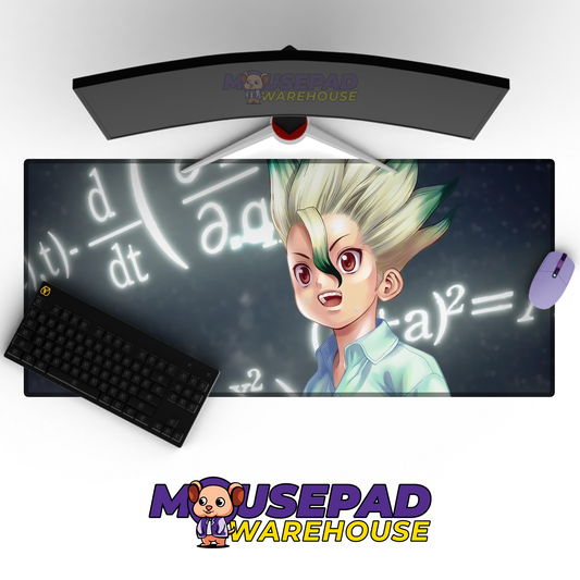 Dr Stone V11 Mousepad Mockup