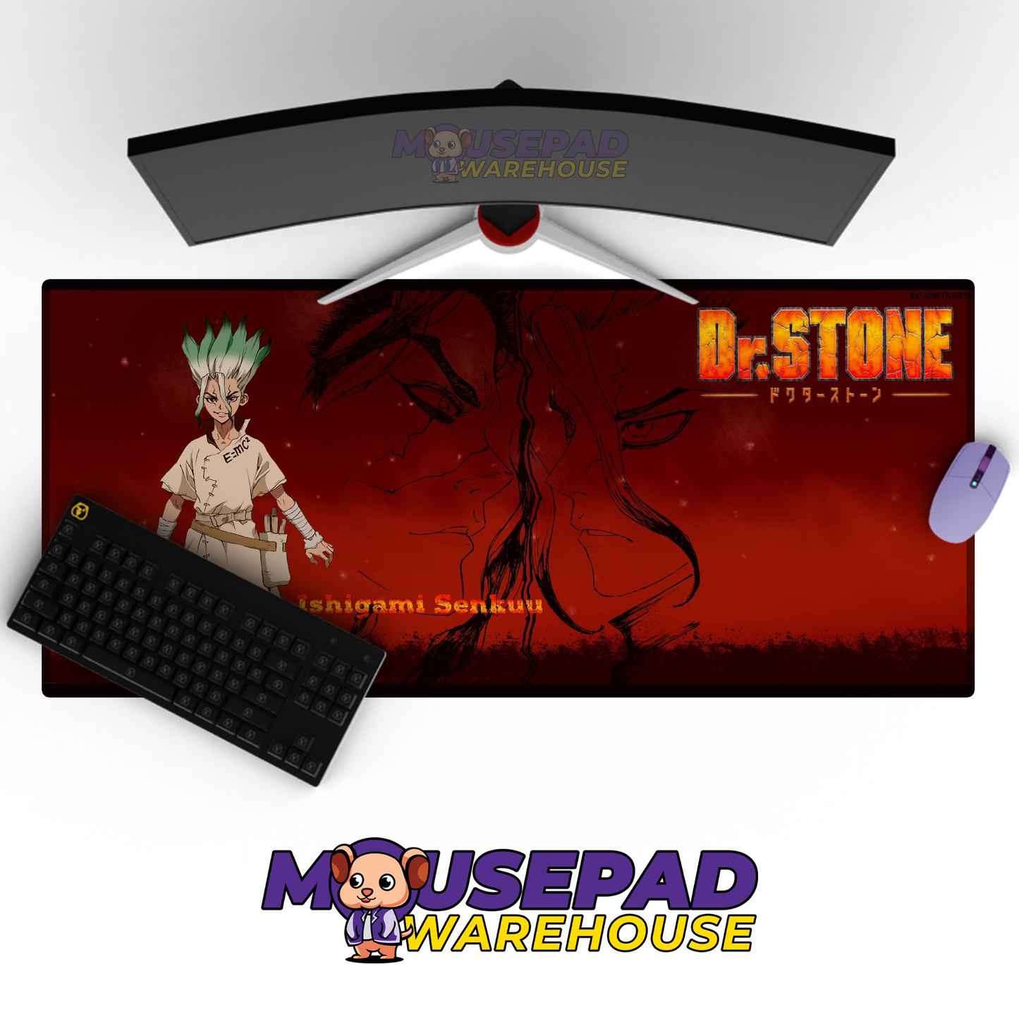 Dr Stone V13 Mousepad Mockup