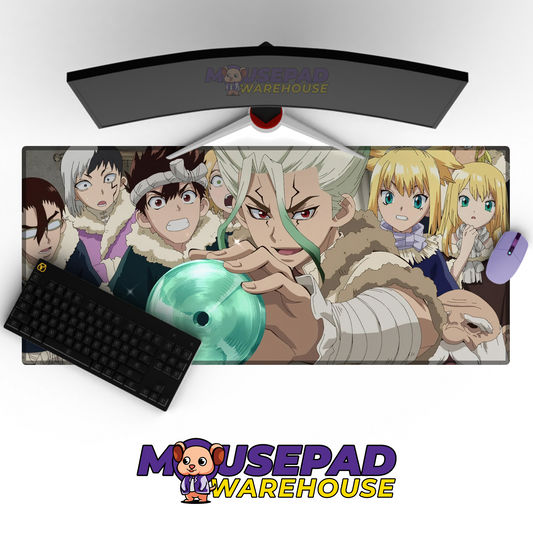 Dr Stone V14 Mousepad Mockup