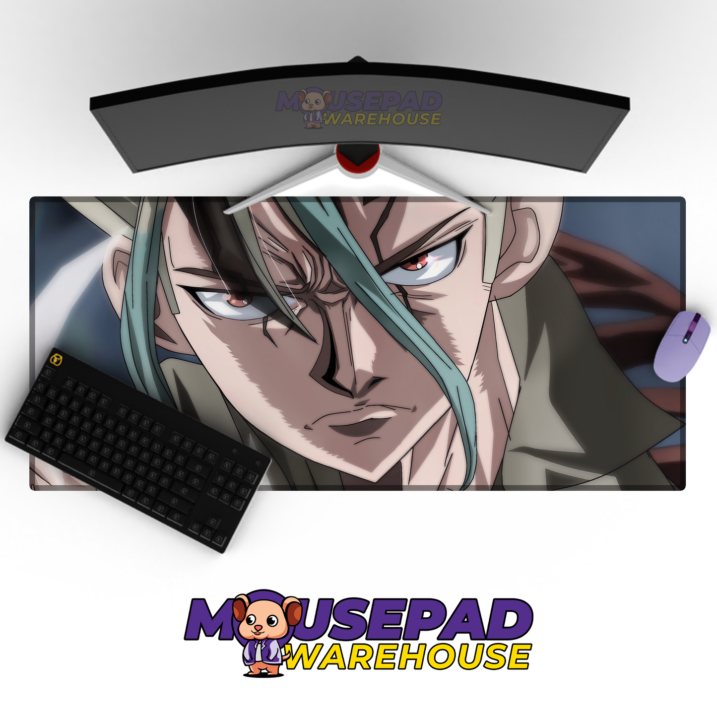 Dr Stone V17 Mousepad Mockup