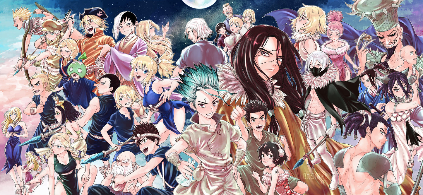 Dr Stone V4 Mousepad