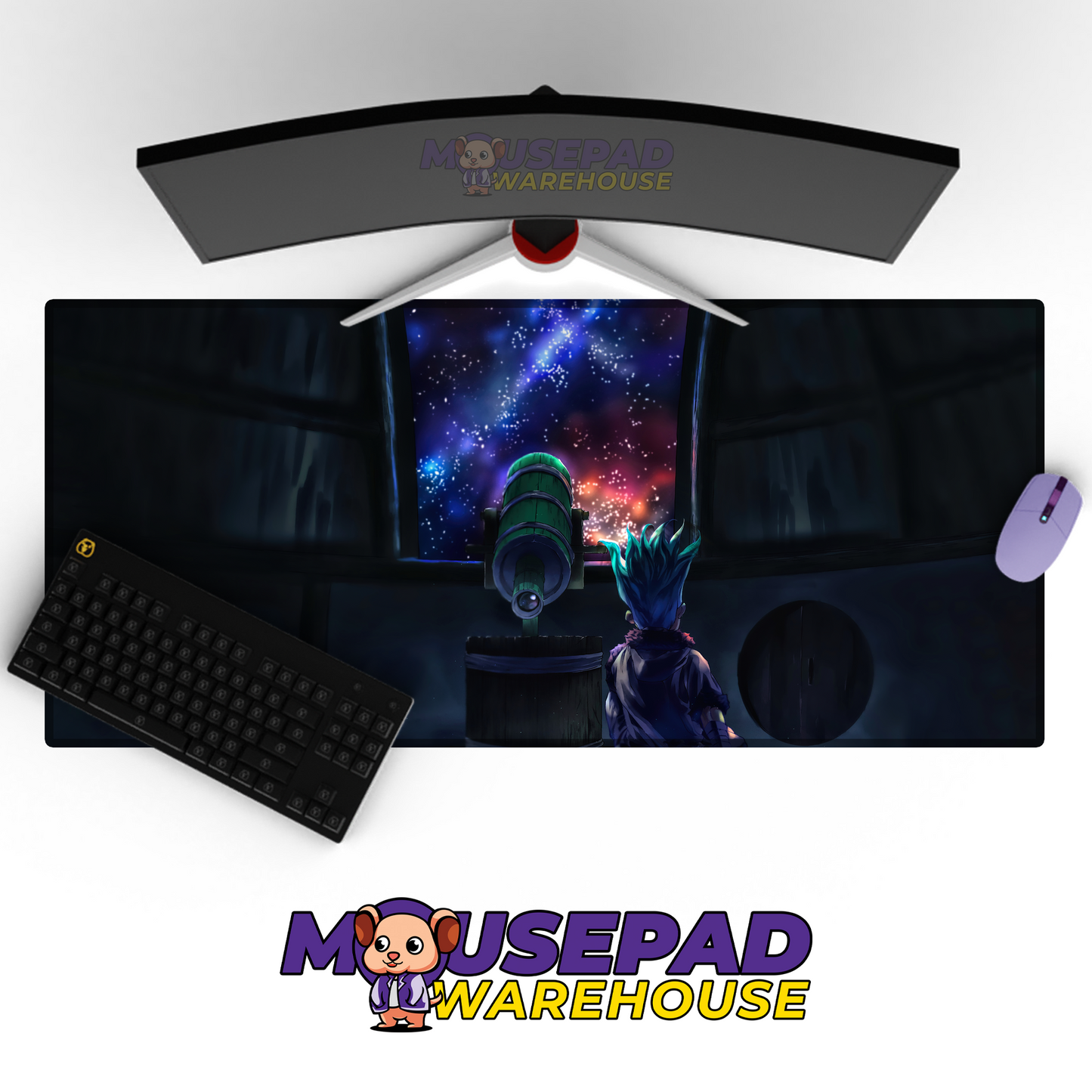 Dr Stone V5 Mousepad Mockup