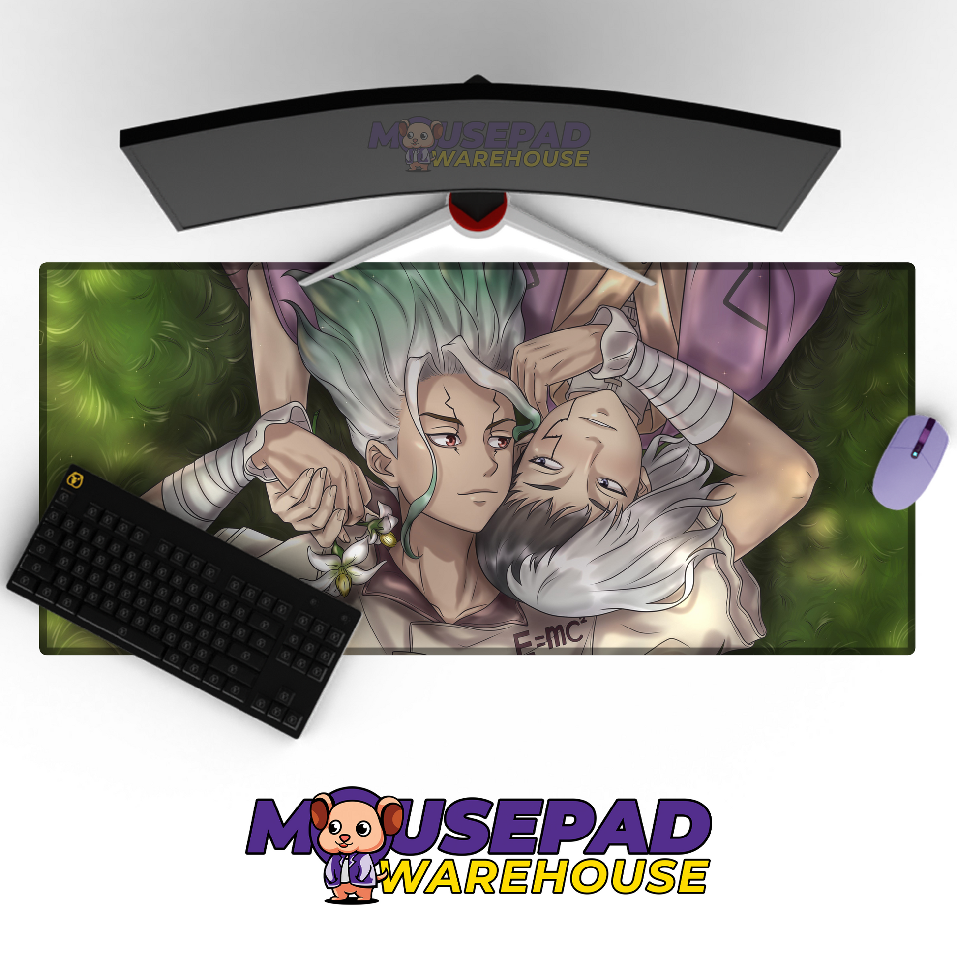 Dr Stone V7 Mousepad Mockup