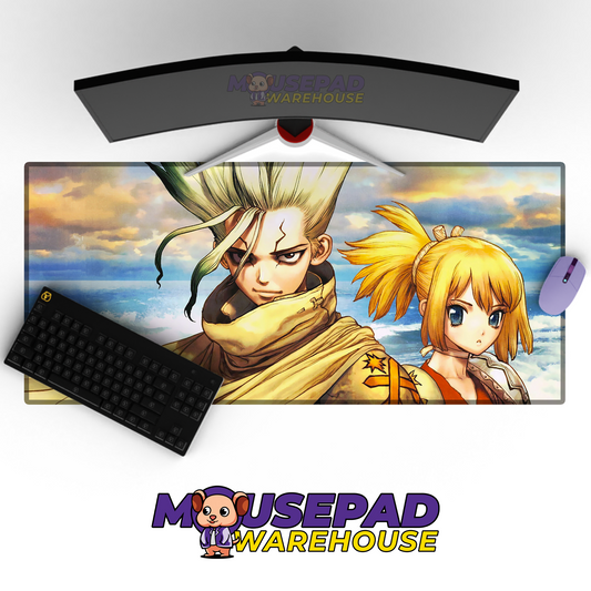 Dr Stone V9 Mousepad Mockup