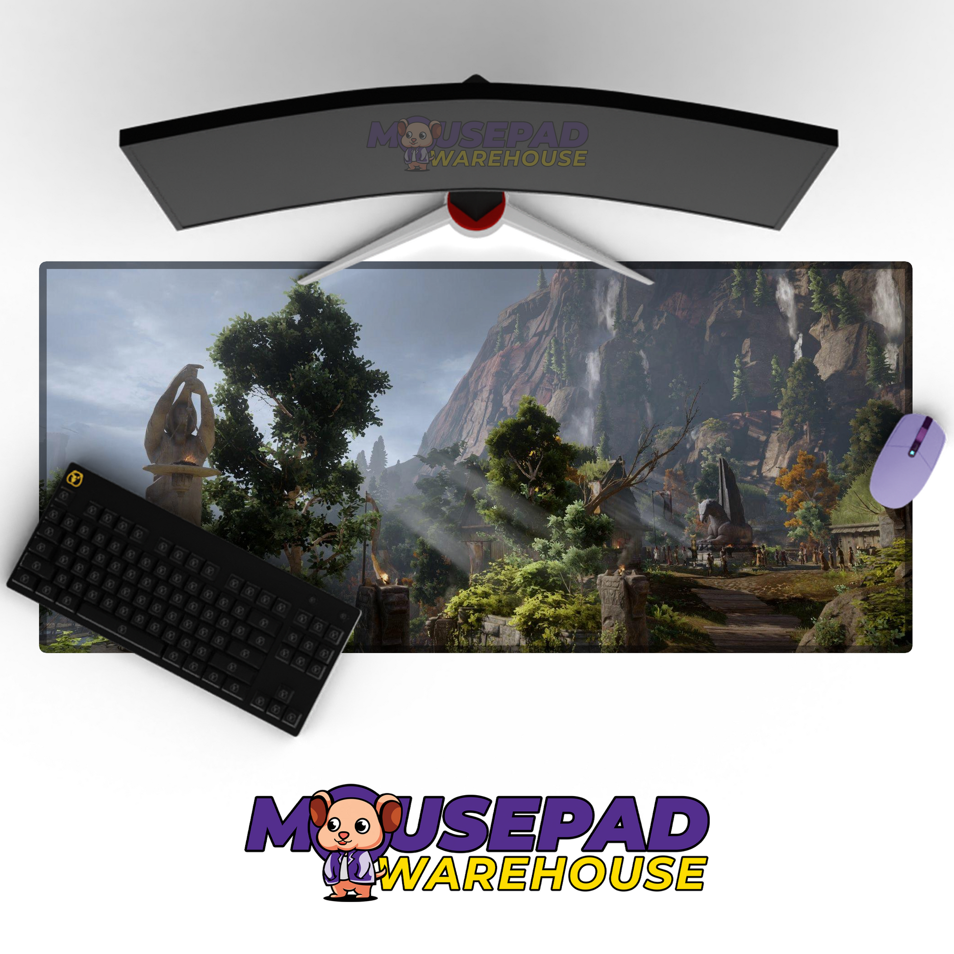 Dragon Age Inquisition V24 Mousepad MousepadWarehouse.com