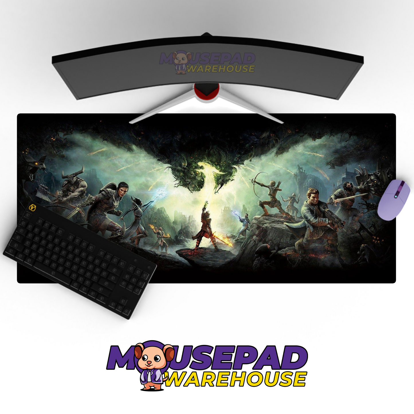 Dragon Age Inquisition V25 Mousepad MousepadWarehouse.com