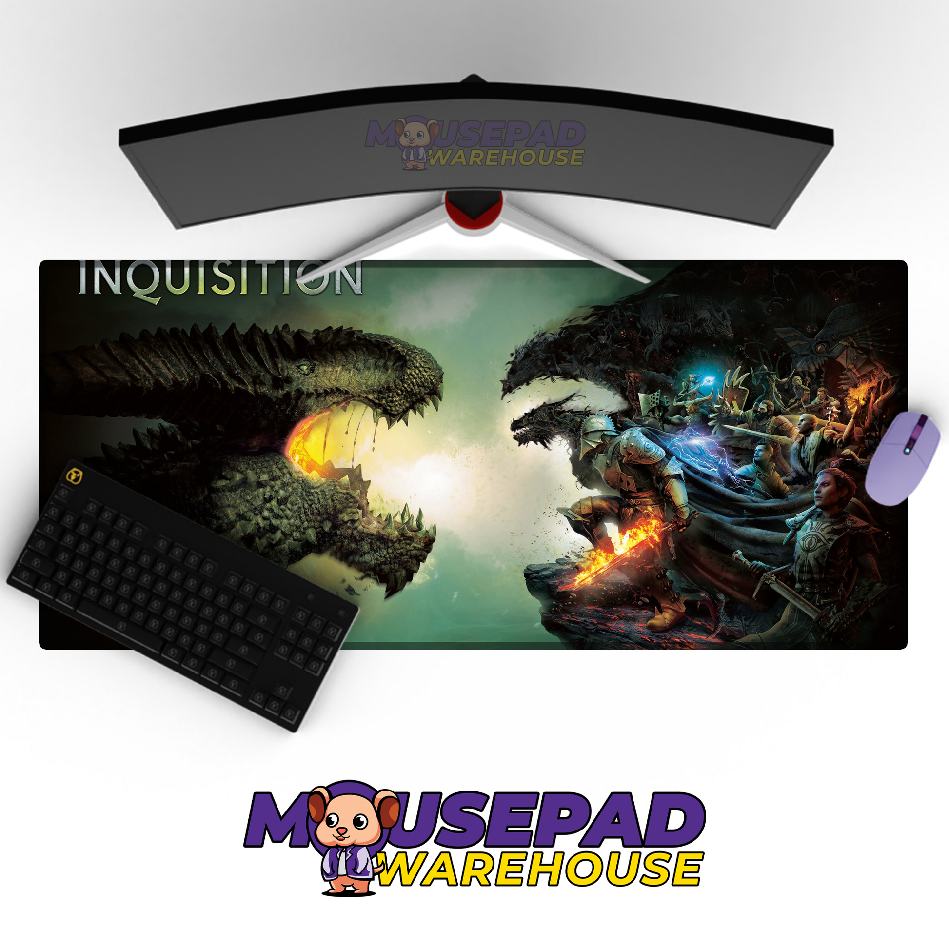 Dragon Age Inquisition V14 Mousepad Mockup