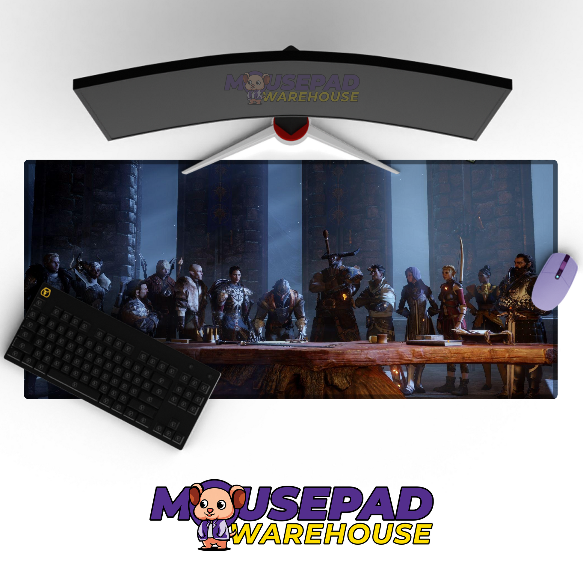 Dragon Age Inquisition V17 Mousepad Mockup