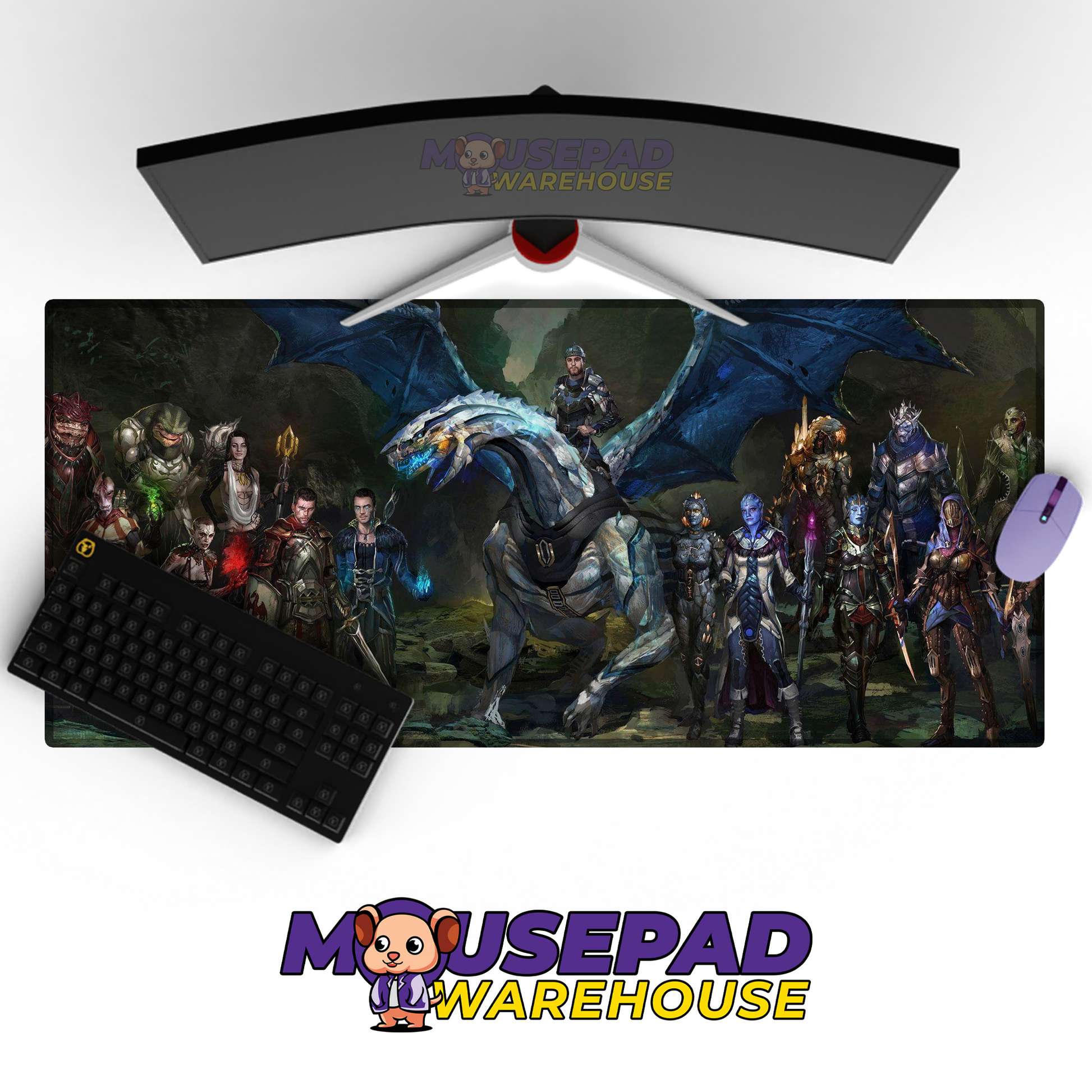 Dragon Age Inquisition V21 Mousepad Mockup