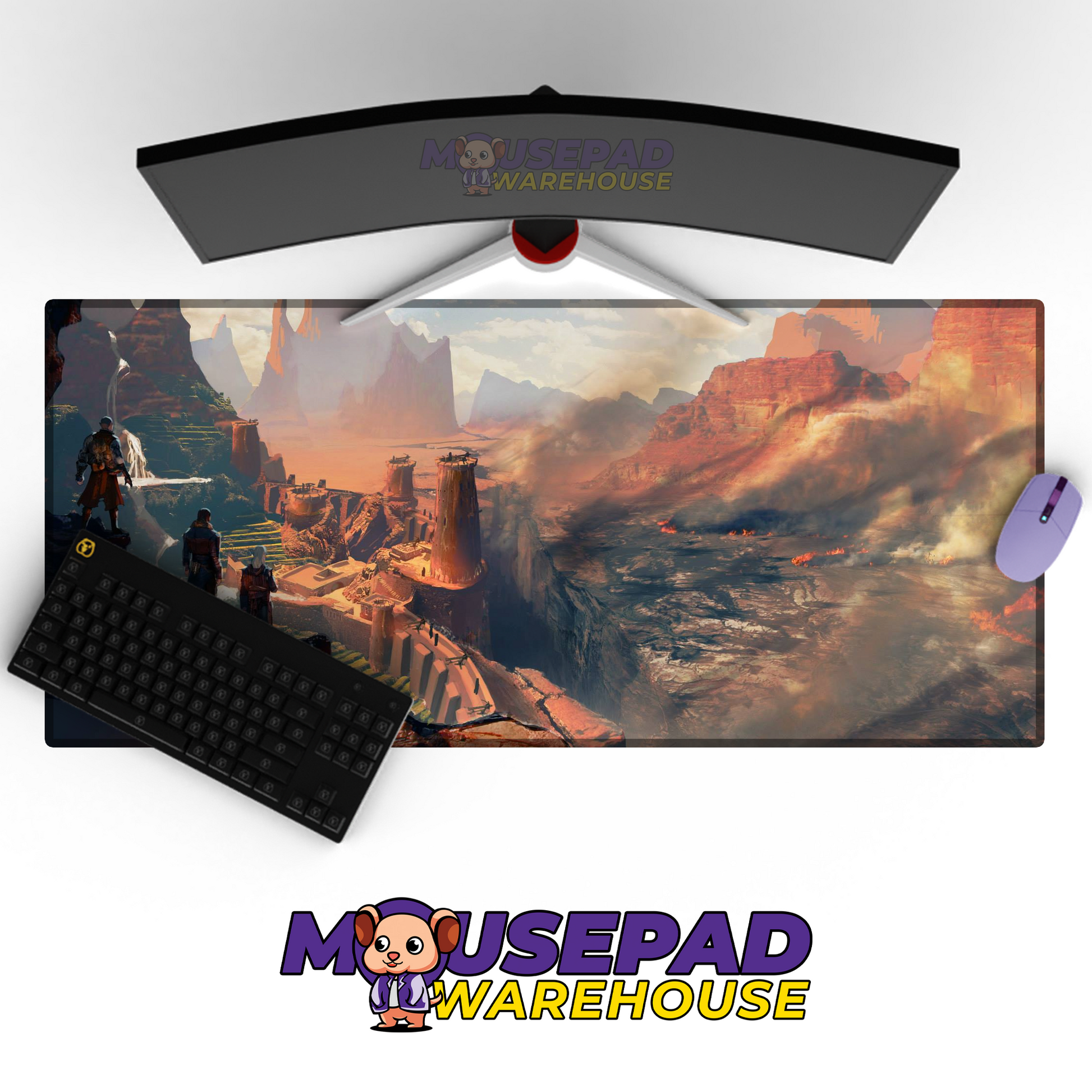 Dragon Age Inquisition V3 Mousepad Mockup