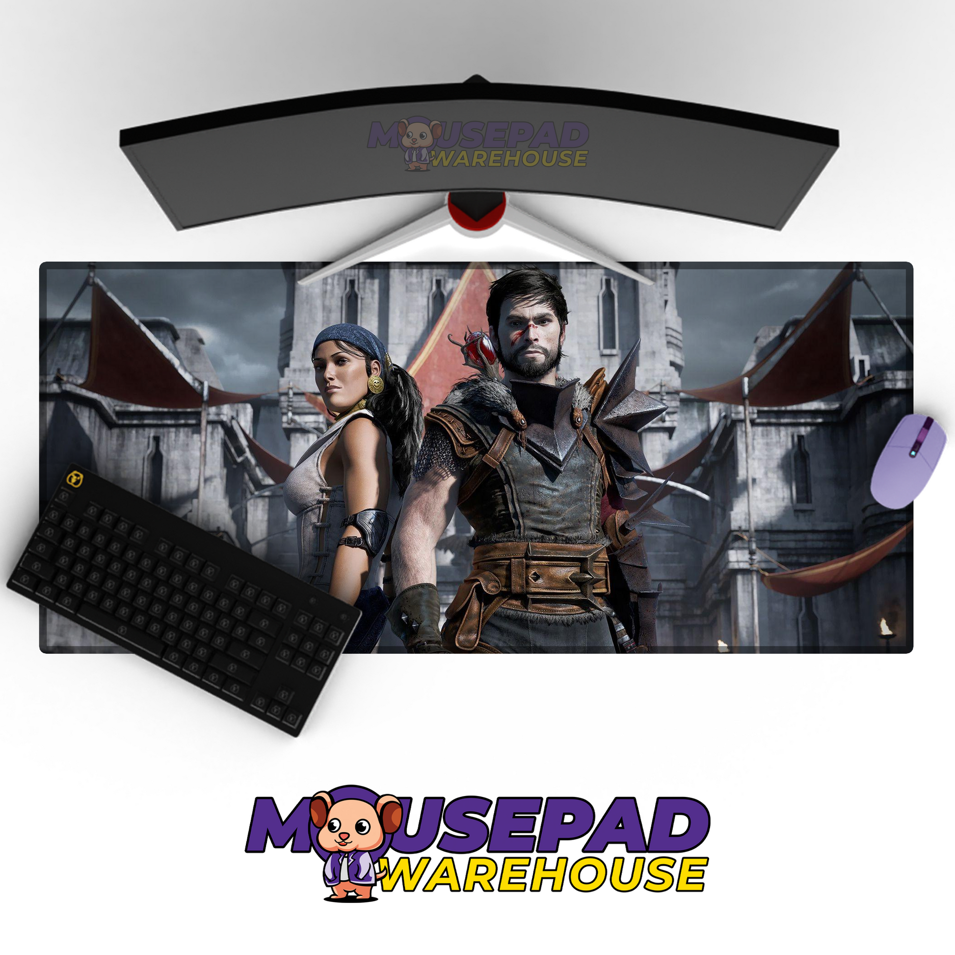Dragon Age Inquisition V5 Mousepad Mockup
