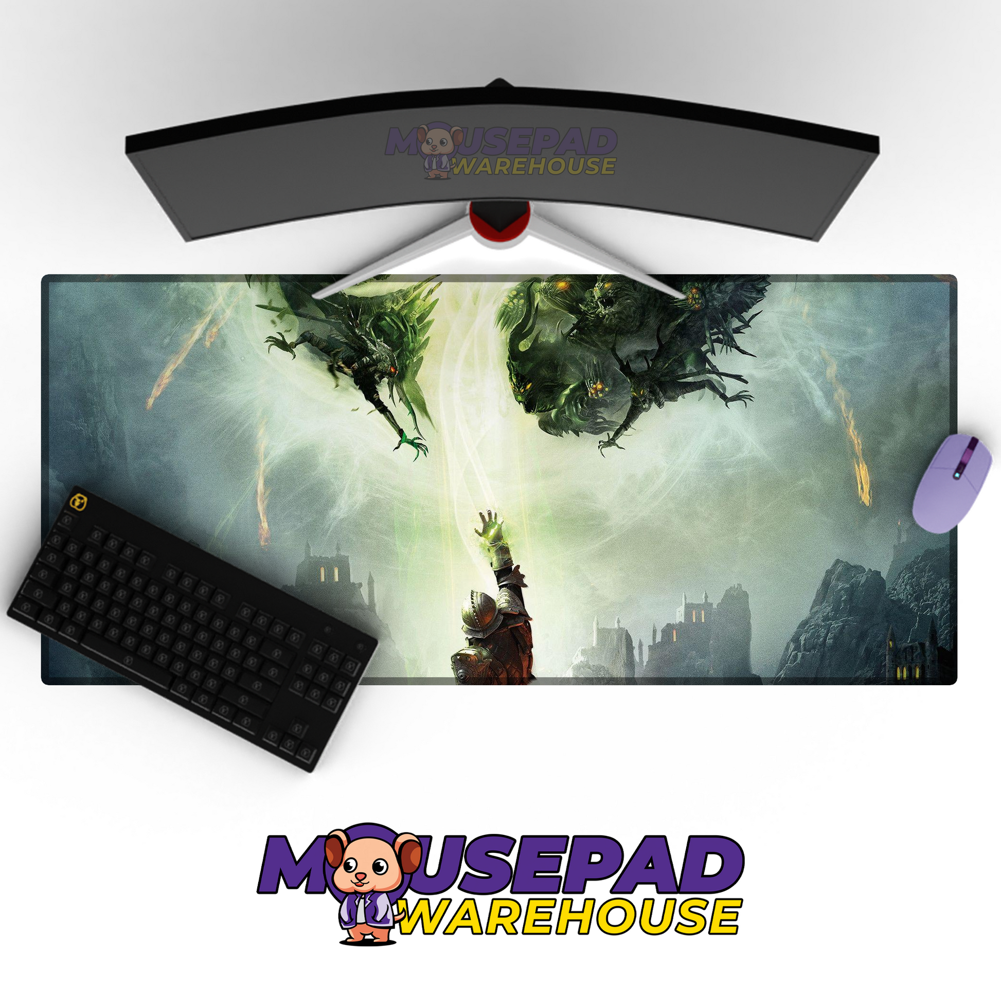 Dragon Age Inquisition V6 Mousepad Mockup