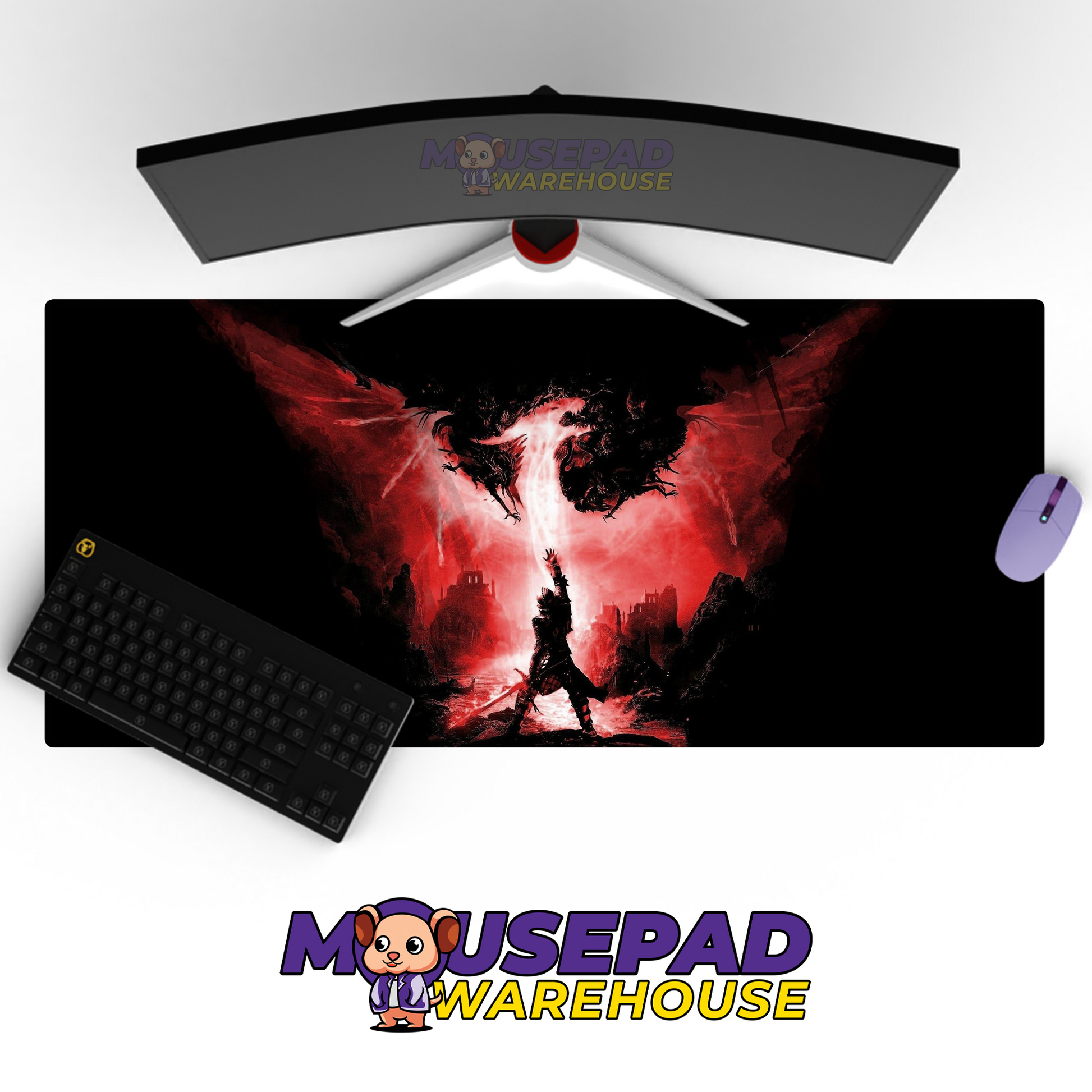 Dragon Age Inquisition V7 Mousepad Mockup