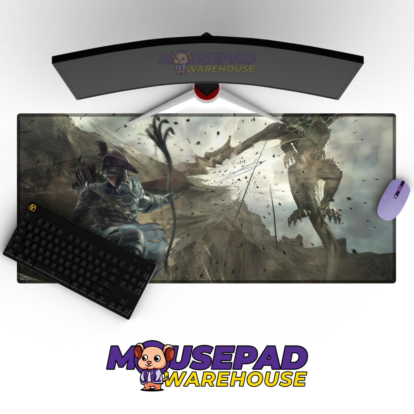 Dragons Dogma 2 V10 Mousepad Mockup