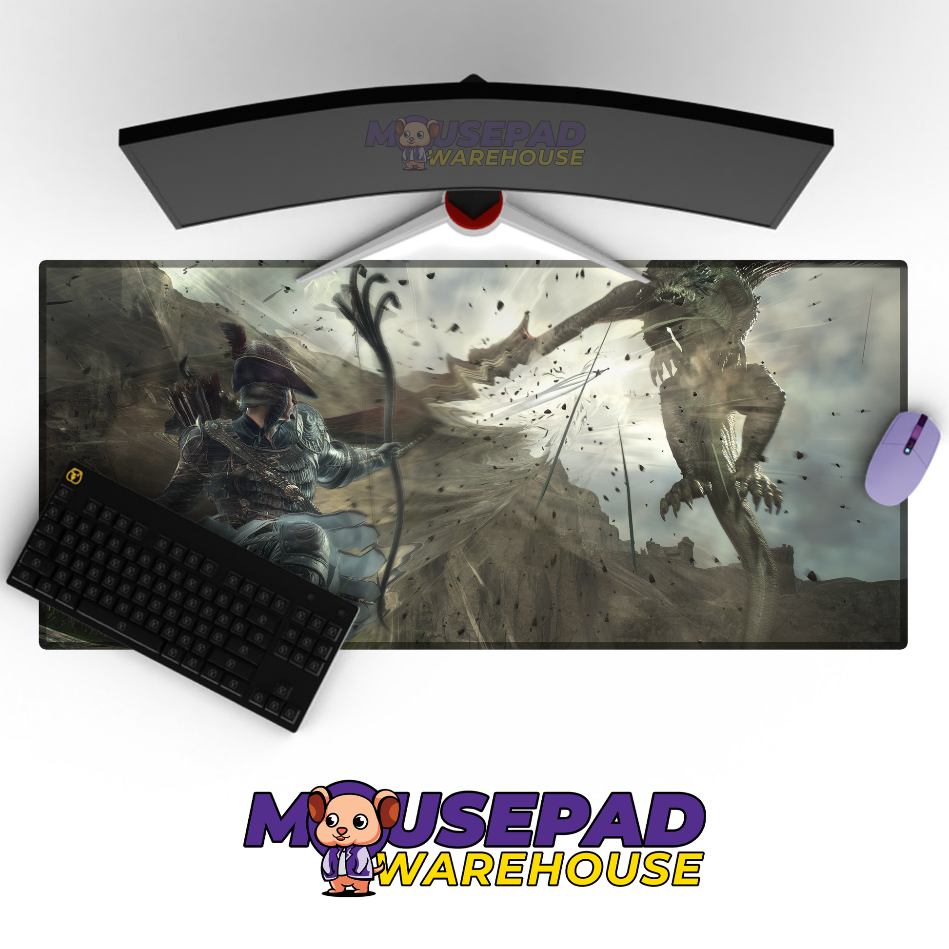 Dragons Dogma 2 V10 Mousepad Mockup