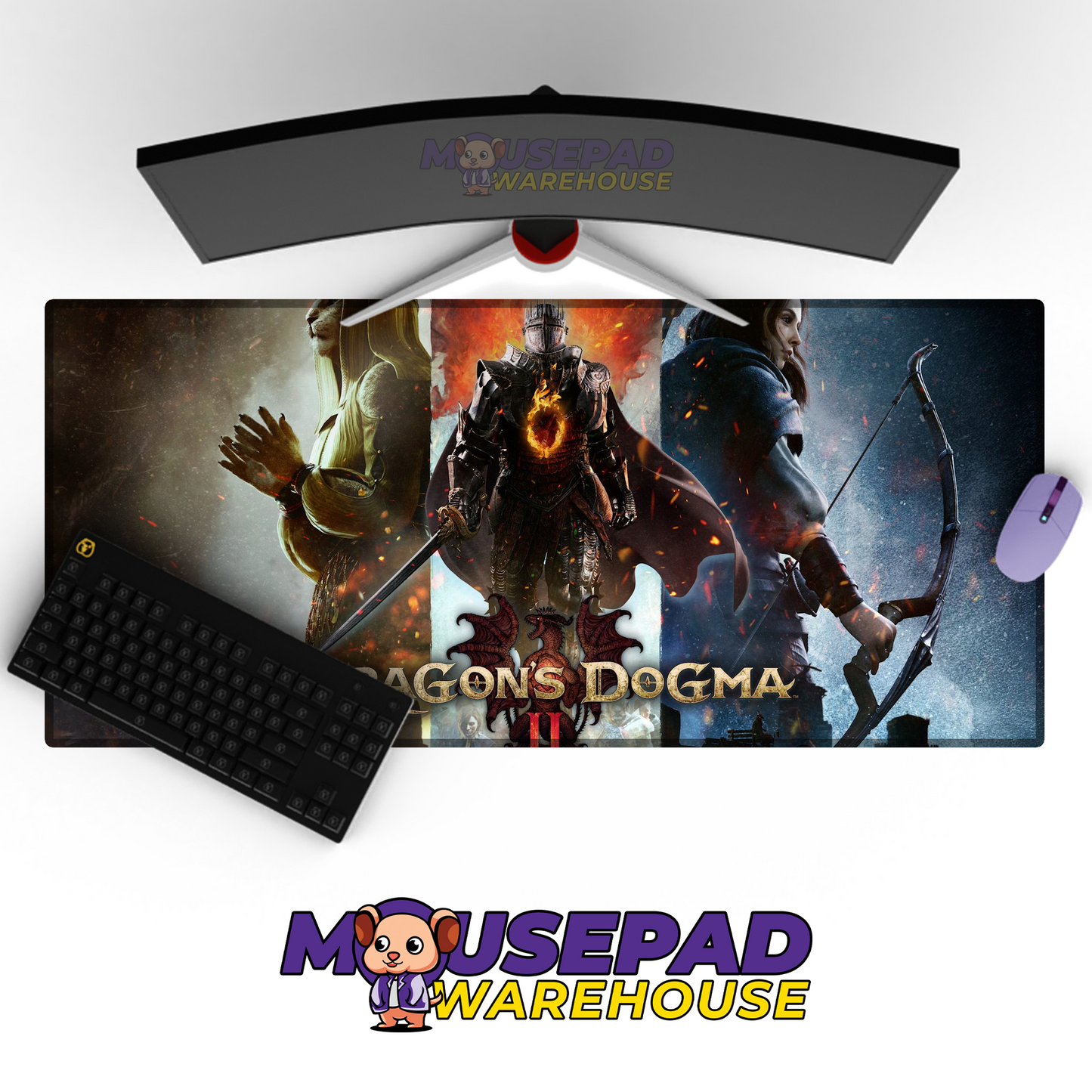 Dragons Dogma 2 V14 Mousepad Mockup