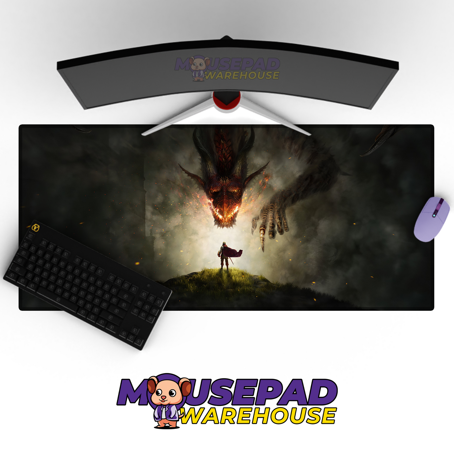 Dragons Dogma 2 V2 Mousepad Mockup
