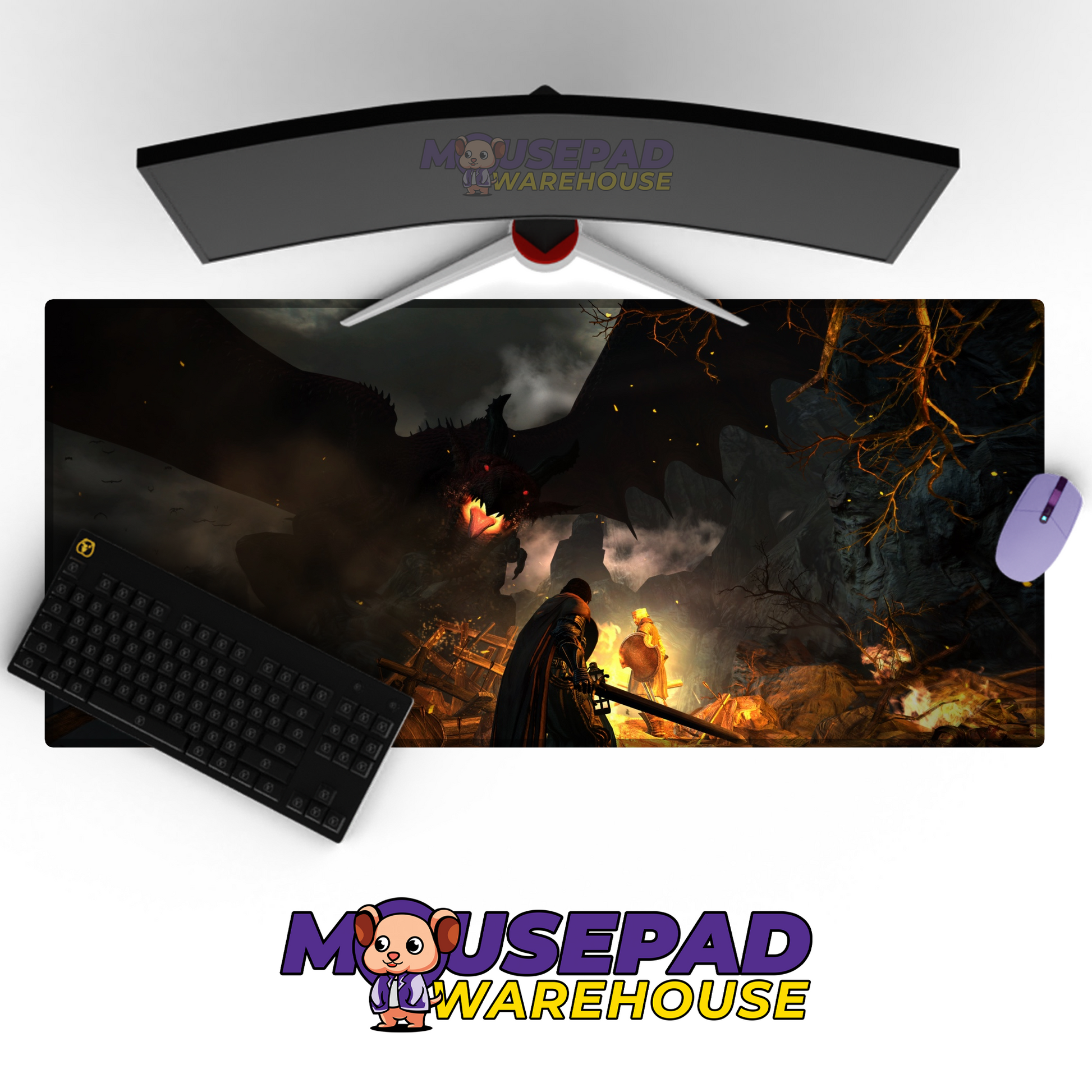Dragons Dogma 2 V6 Mousepad Mockup