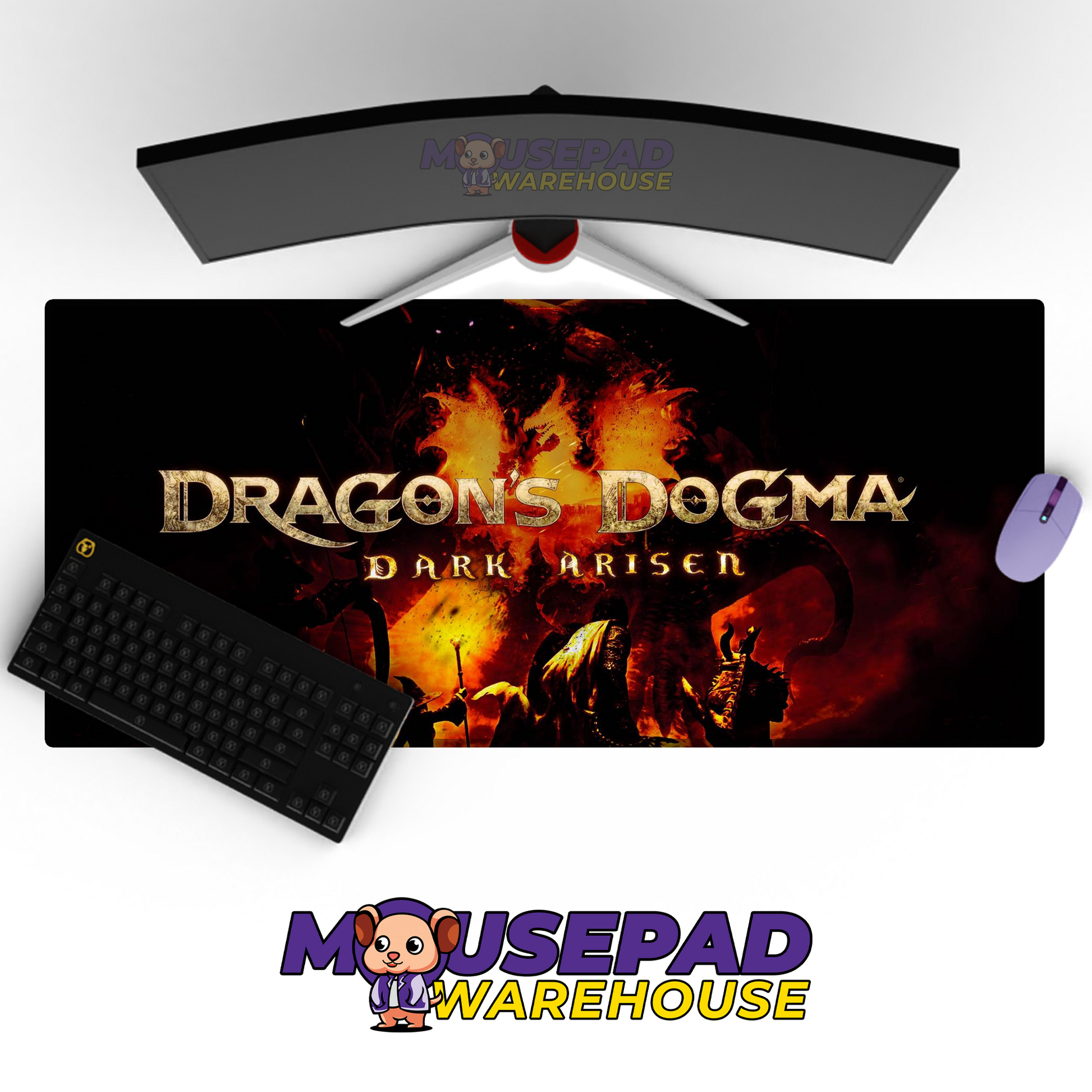 Dragons Dogma 2 V8 Mousepad Mockup