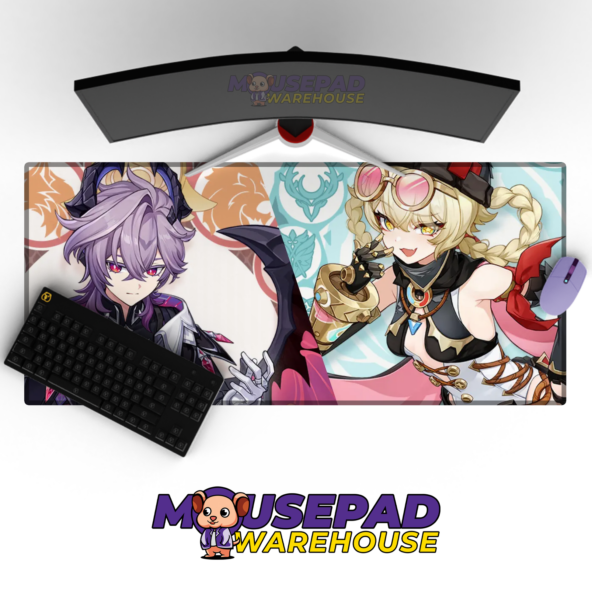 Durin Genshin Impact V10 Mousepad Mockup
