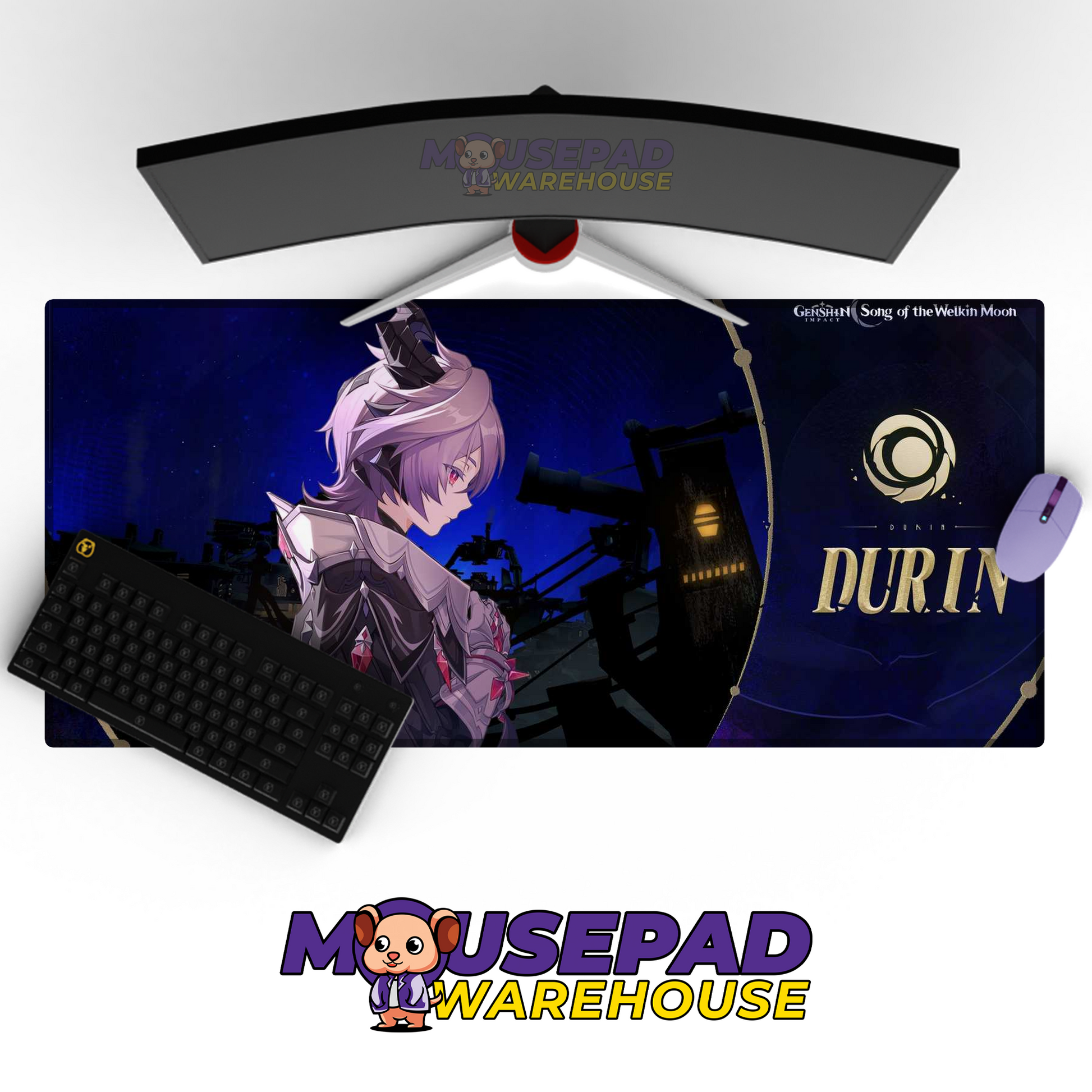 Durin Genshin Impact V11 Mousepad Mockup