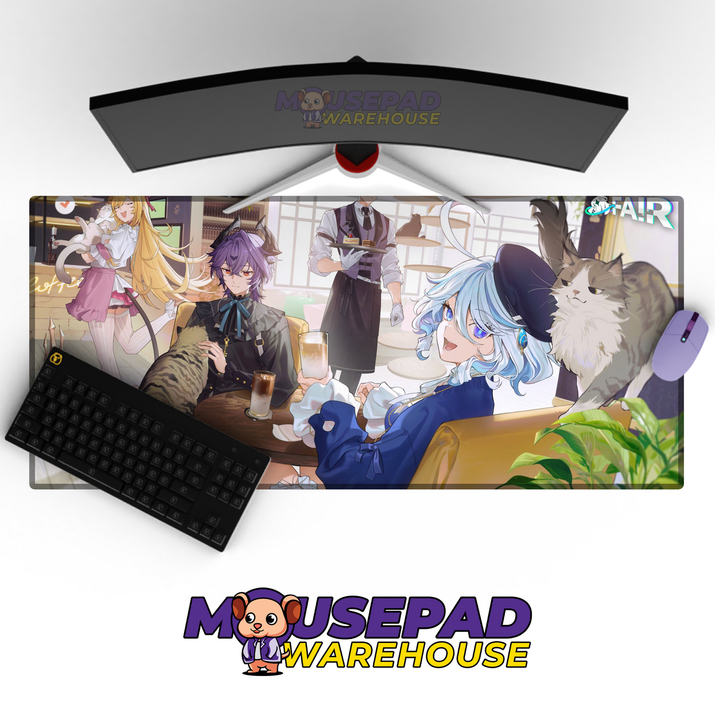 Durin Genshin Impact V13 Mousepad Mockup