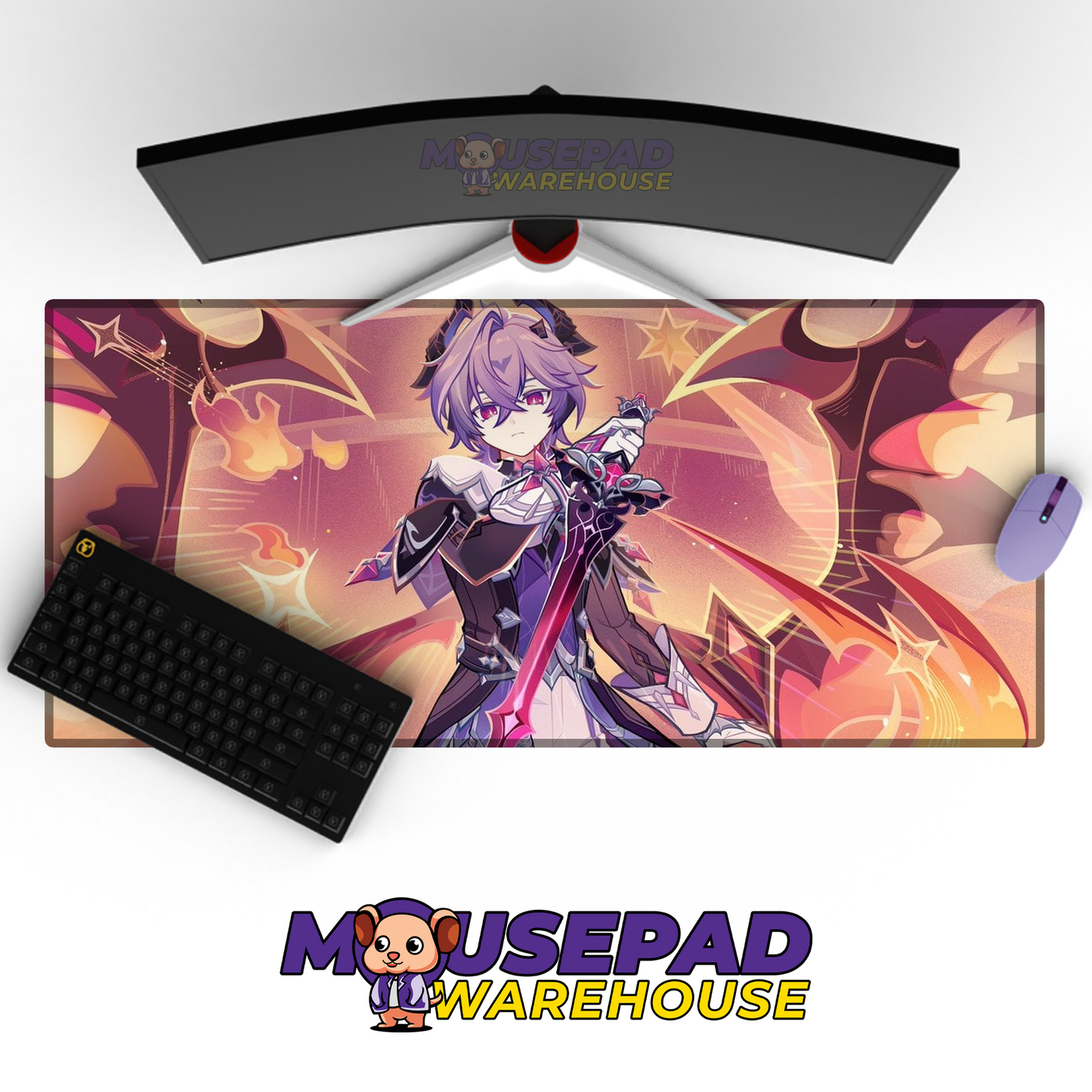 Durin Genshin Impact V25 Mousepad Mockup