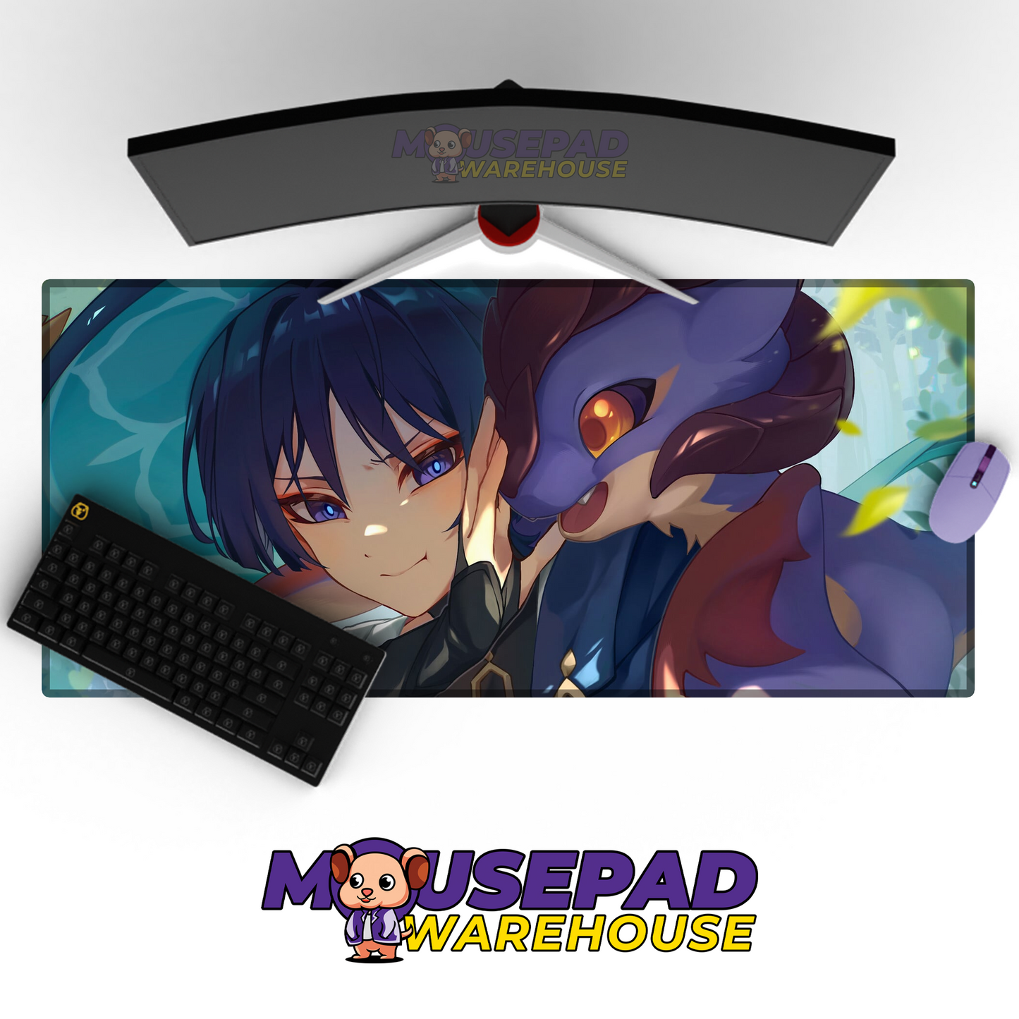 Durin Genshin Impact V7 Mousepad Mockup