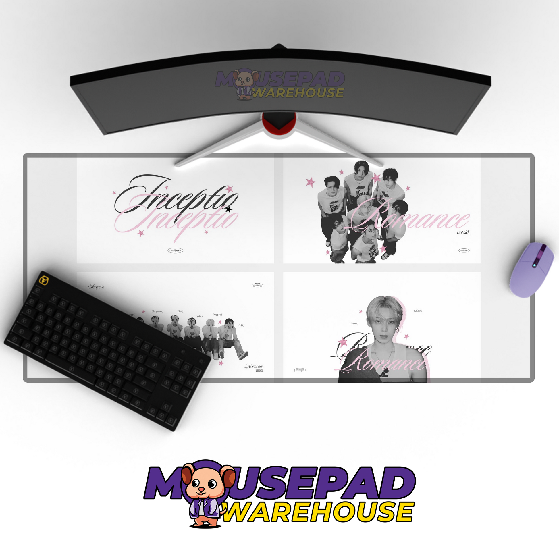 ENHYPEN V13 Mousepad Mockup
