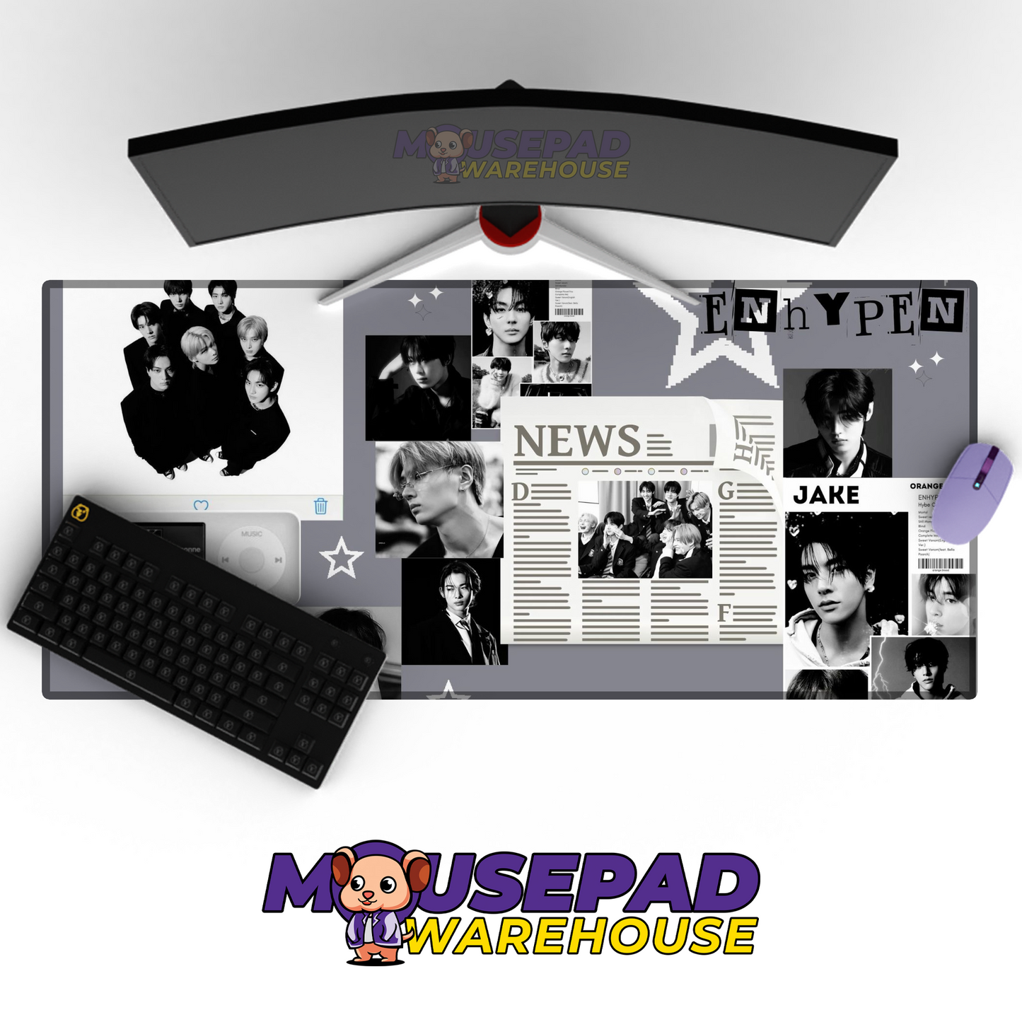 ENHYPEN V18 Mousepad Mockup