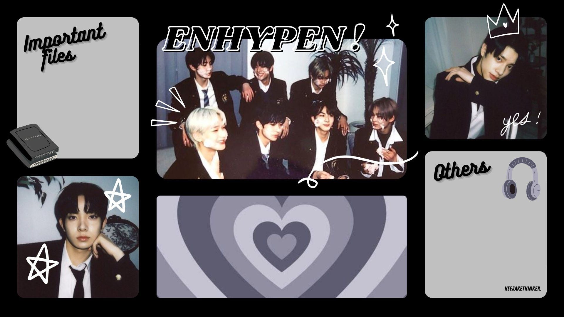 ENHYPEN V19 Mousepad