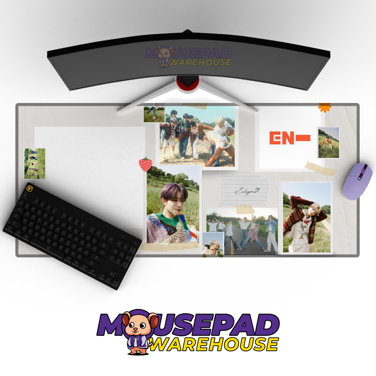 ENHYPEN V24 Mousepad Mockup