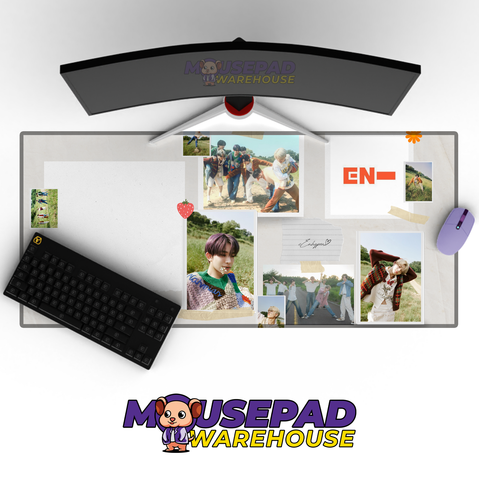 ENHYPEN V24 Mousepad Mockup