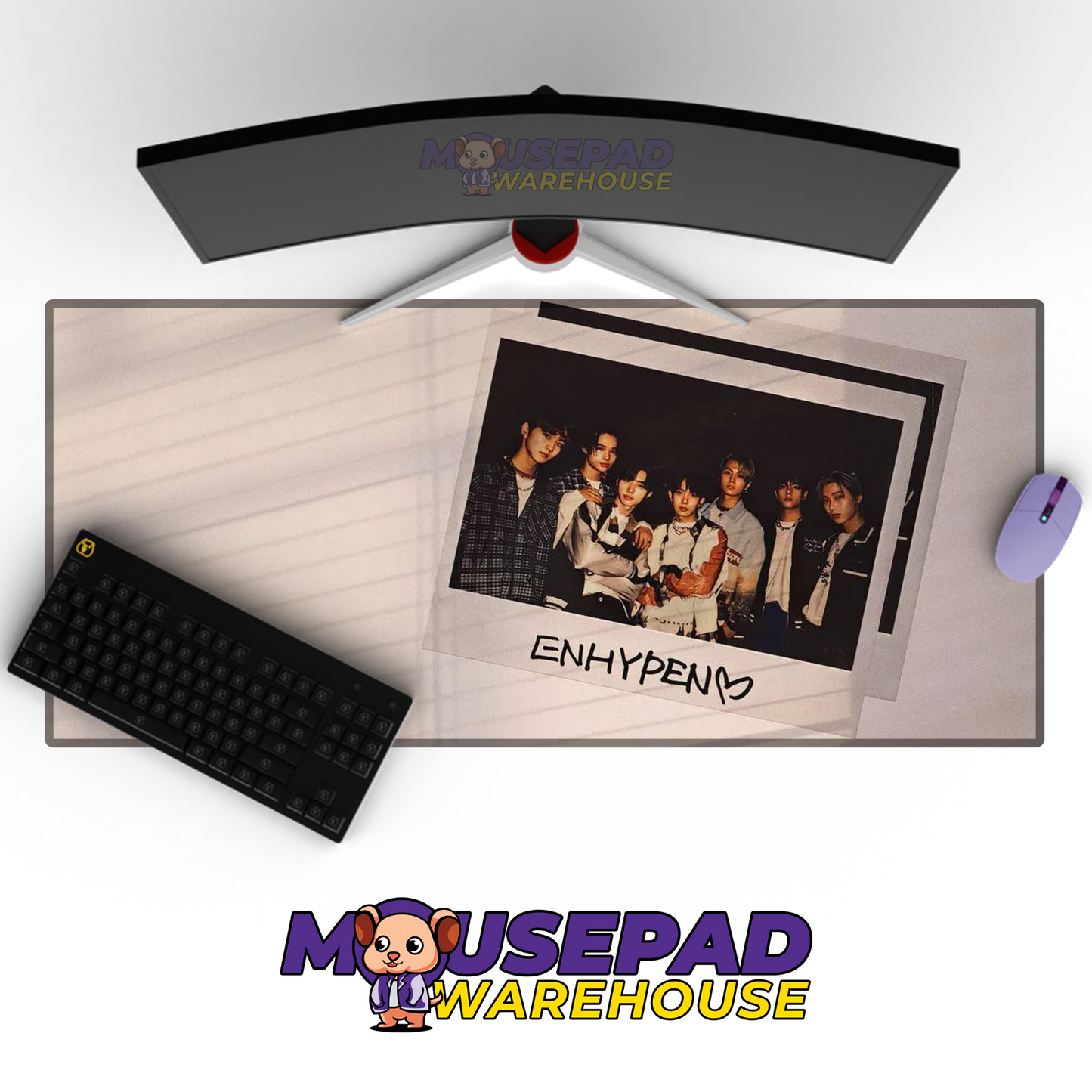 ENHYPEN V25 Mousepad Mockup