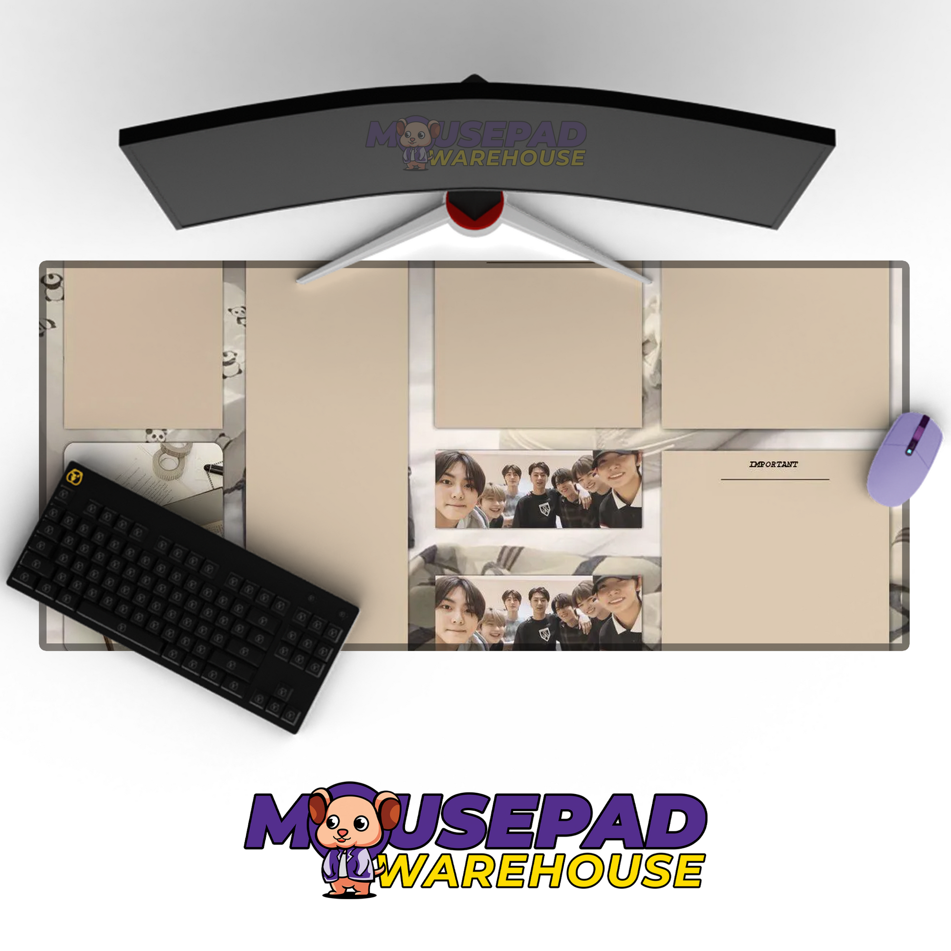 ENHYPEN V29 Mousepad Mockup