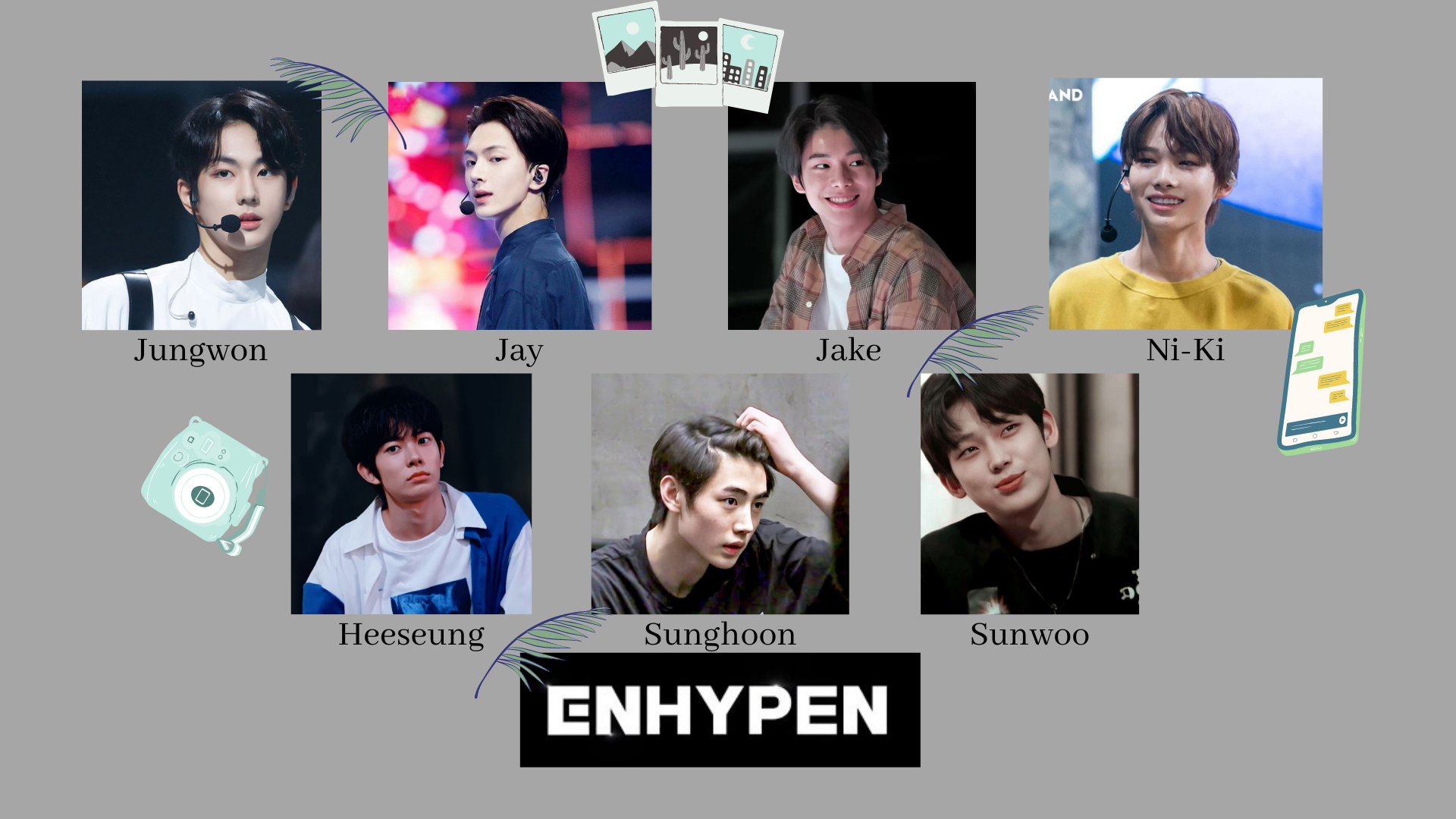ENHYPEN V2 Mousepad