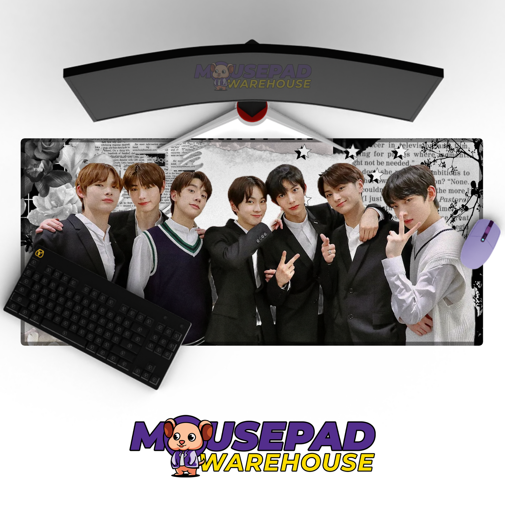 ENHYPEN V43 Mousepad Mockup