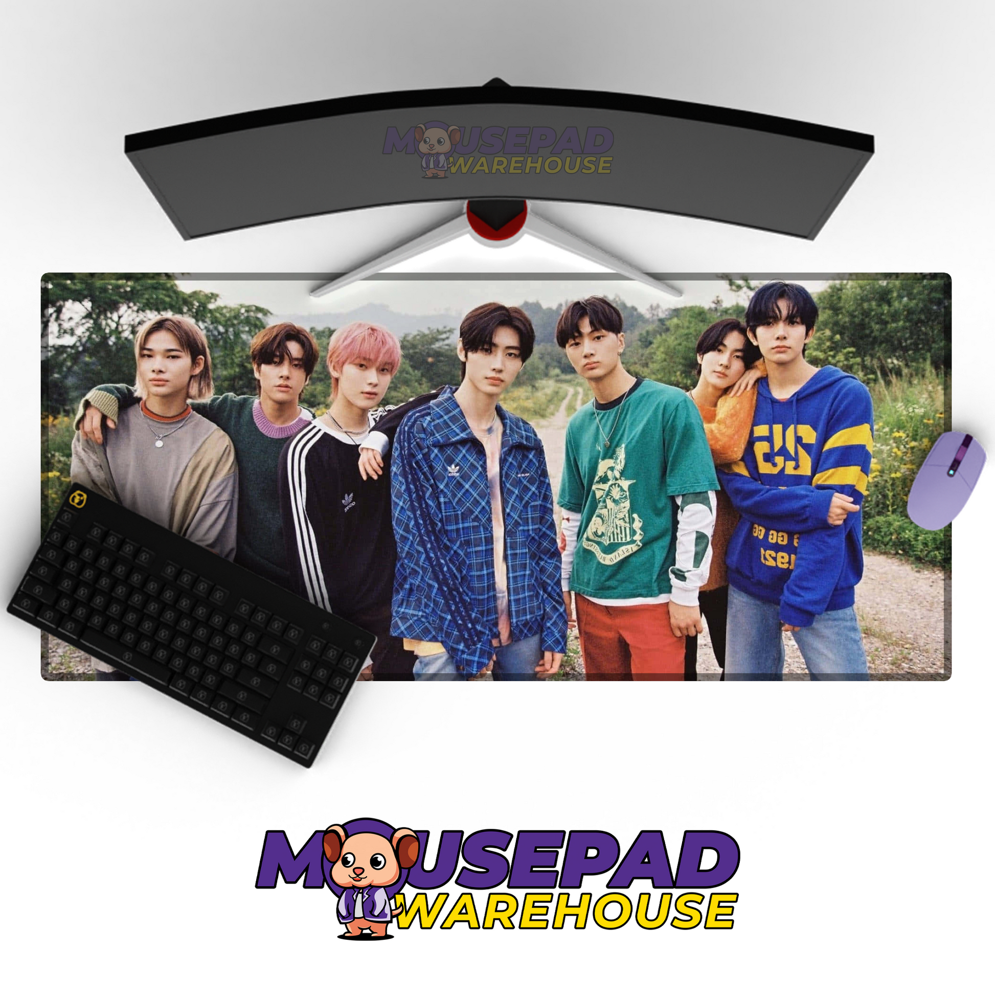 ENHYPEN V8 Mousepad Mockup
