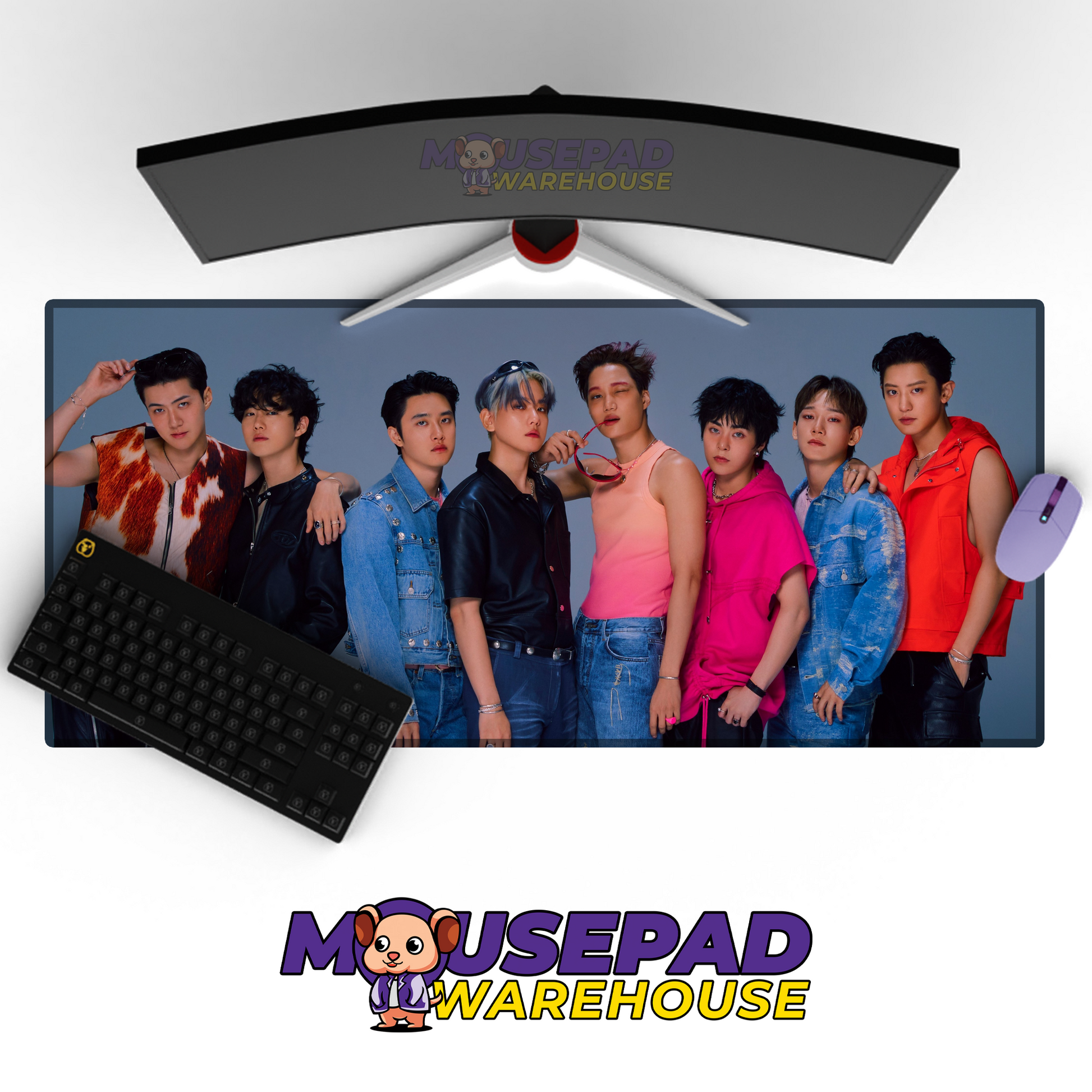 EXO V13 Mousepad Mockup