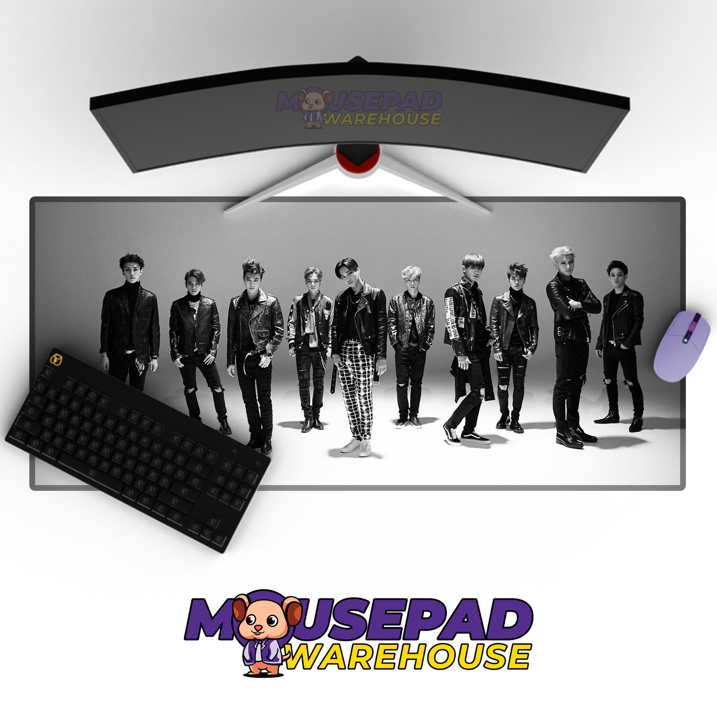 EXO V14 Mousepad Mockup