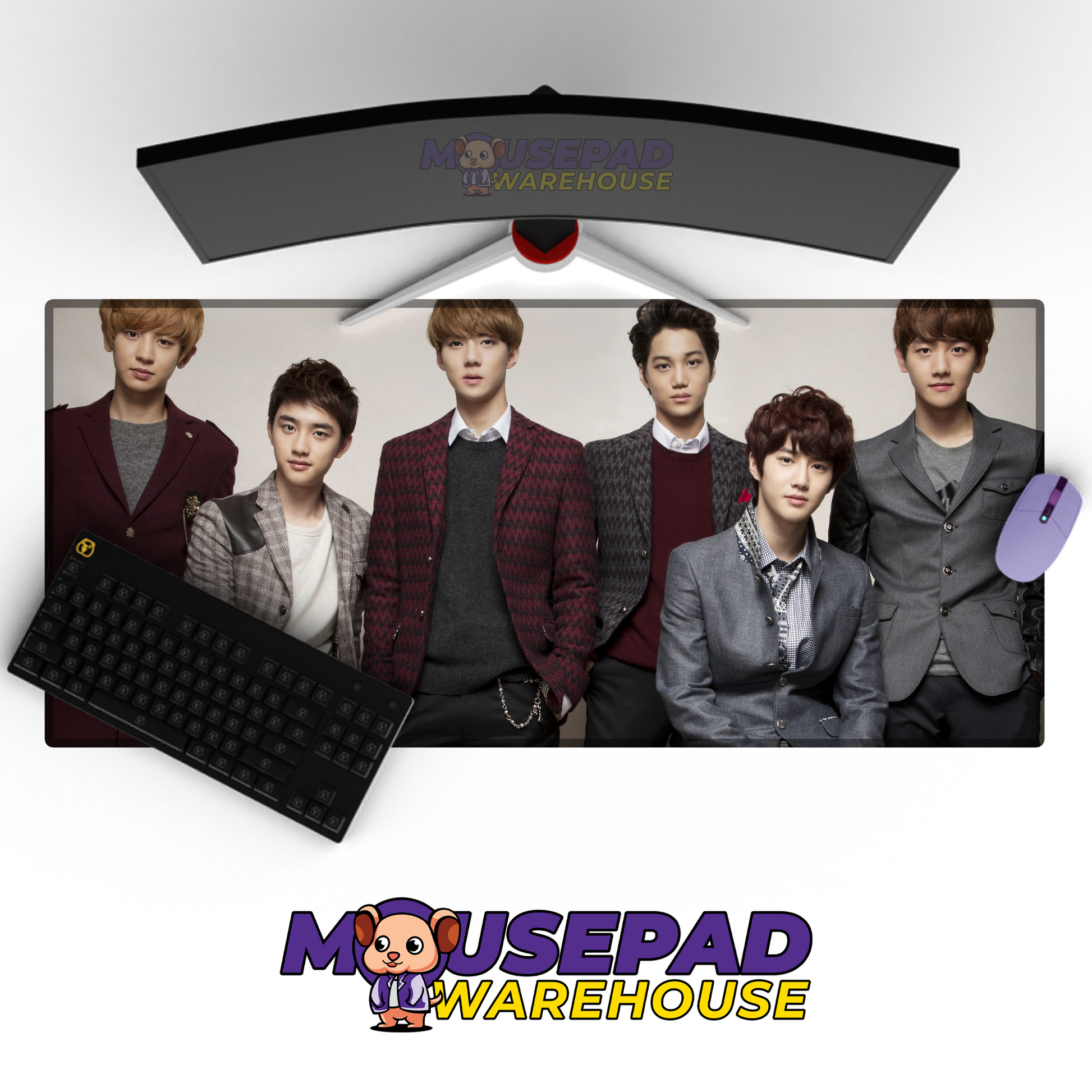 EXO V15 Mousepad Mockup