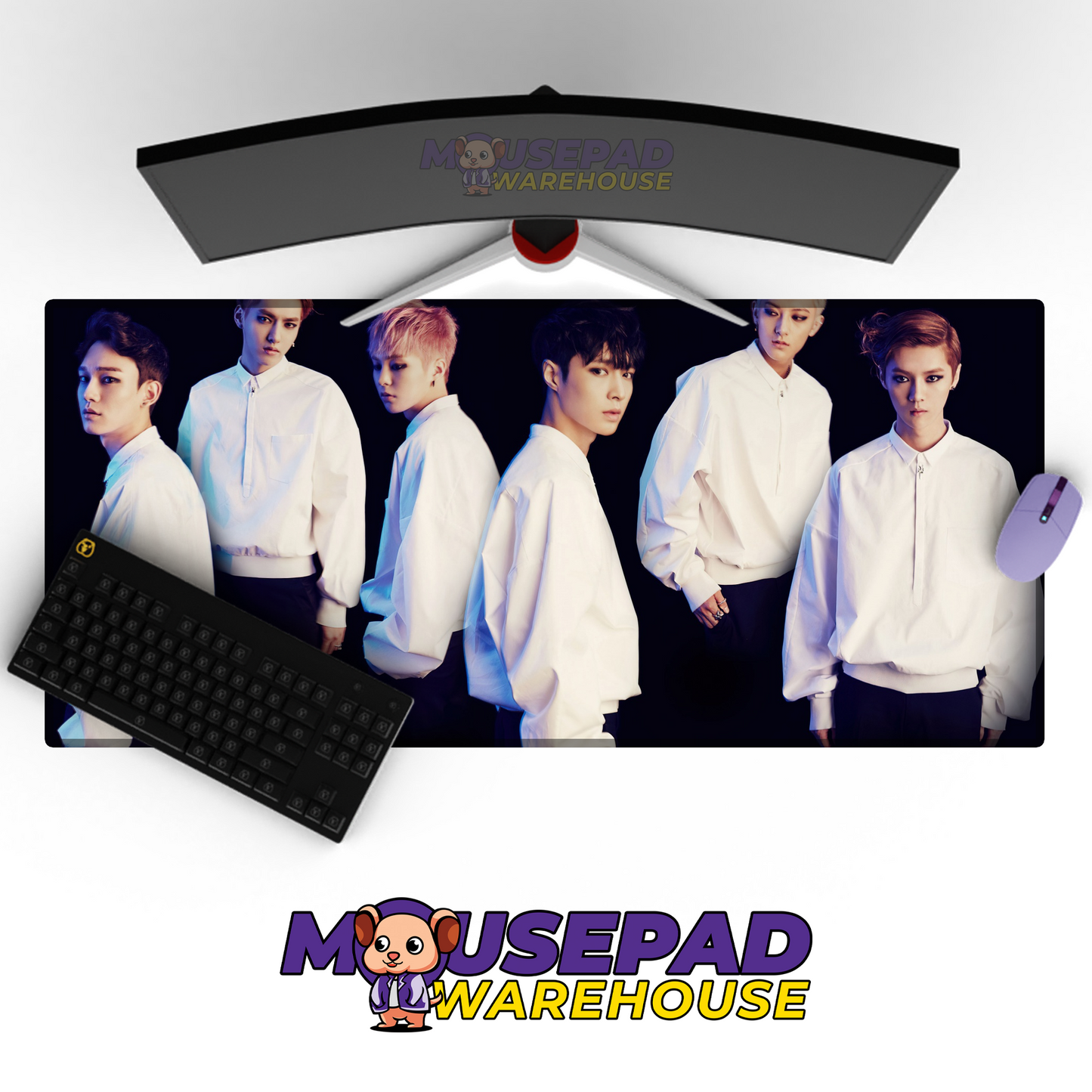 EXO V23 Mousepad Mockup