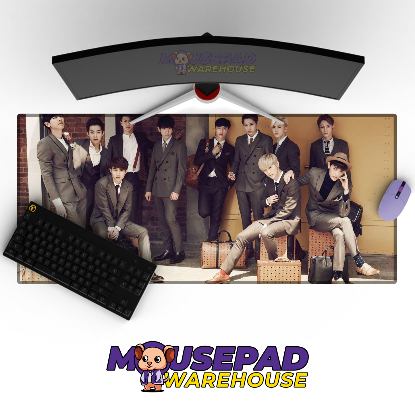 EXO V26 Mousepad Mockup