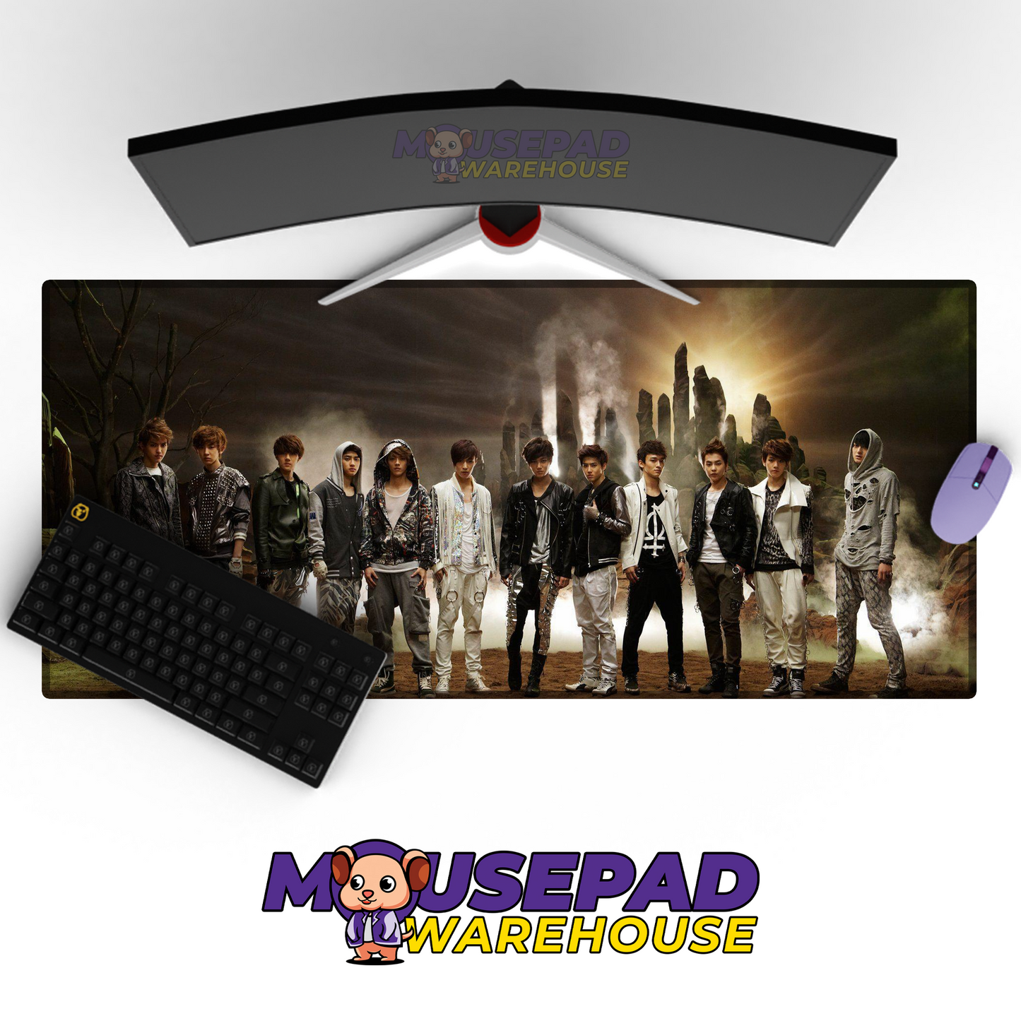 EXO V27 Mousepad Mockup