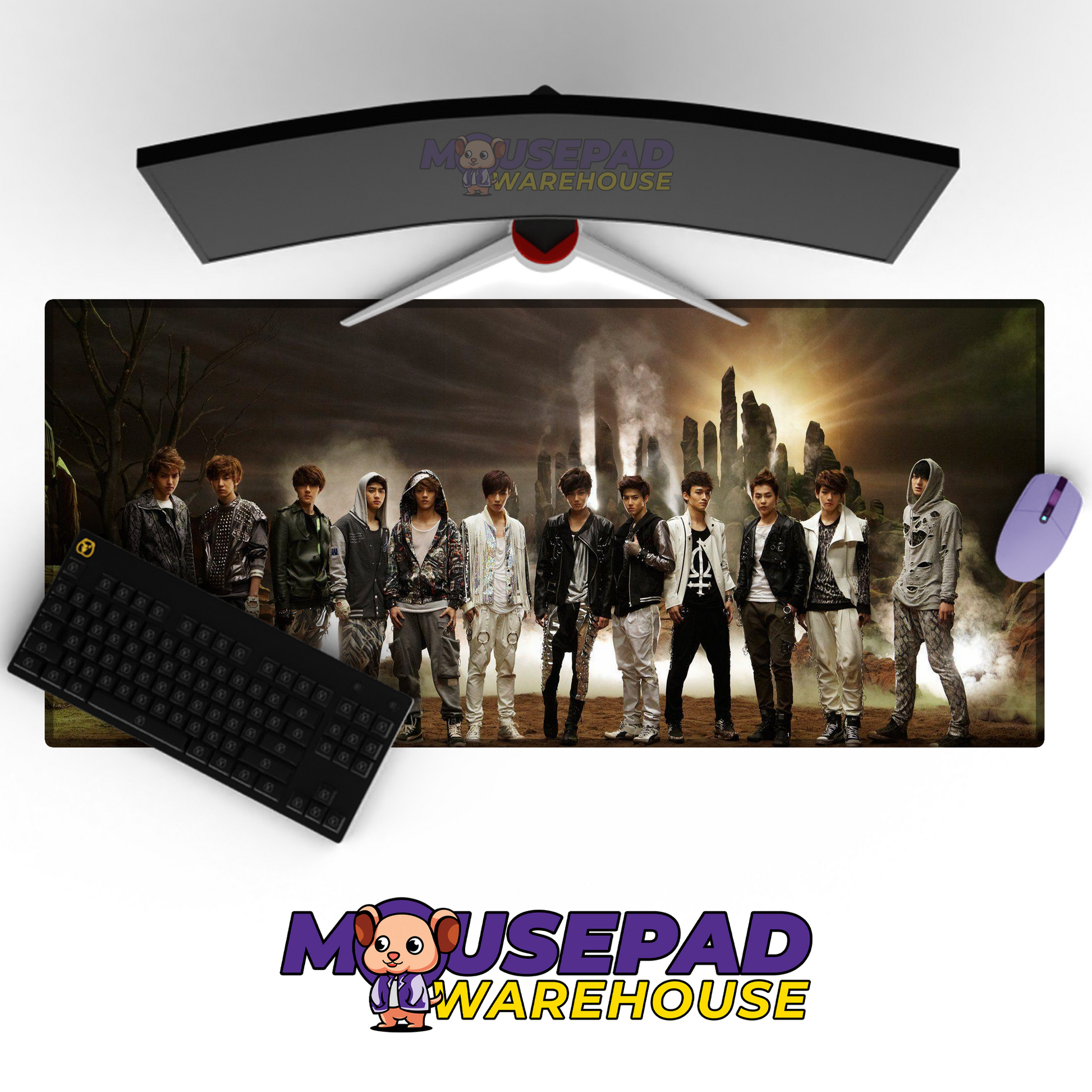 EXO V27 Mousepad Mockup
