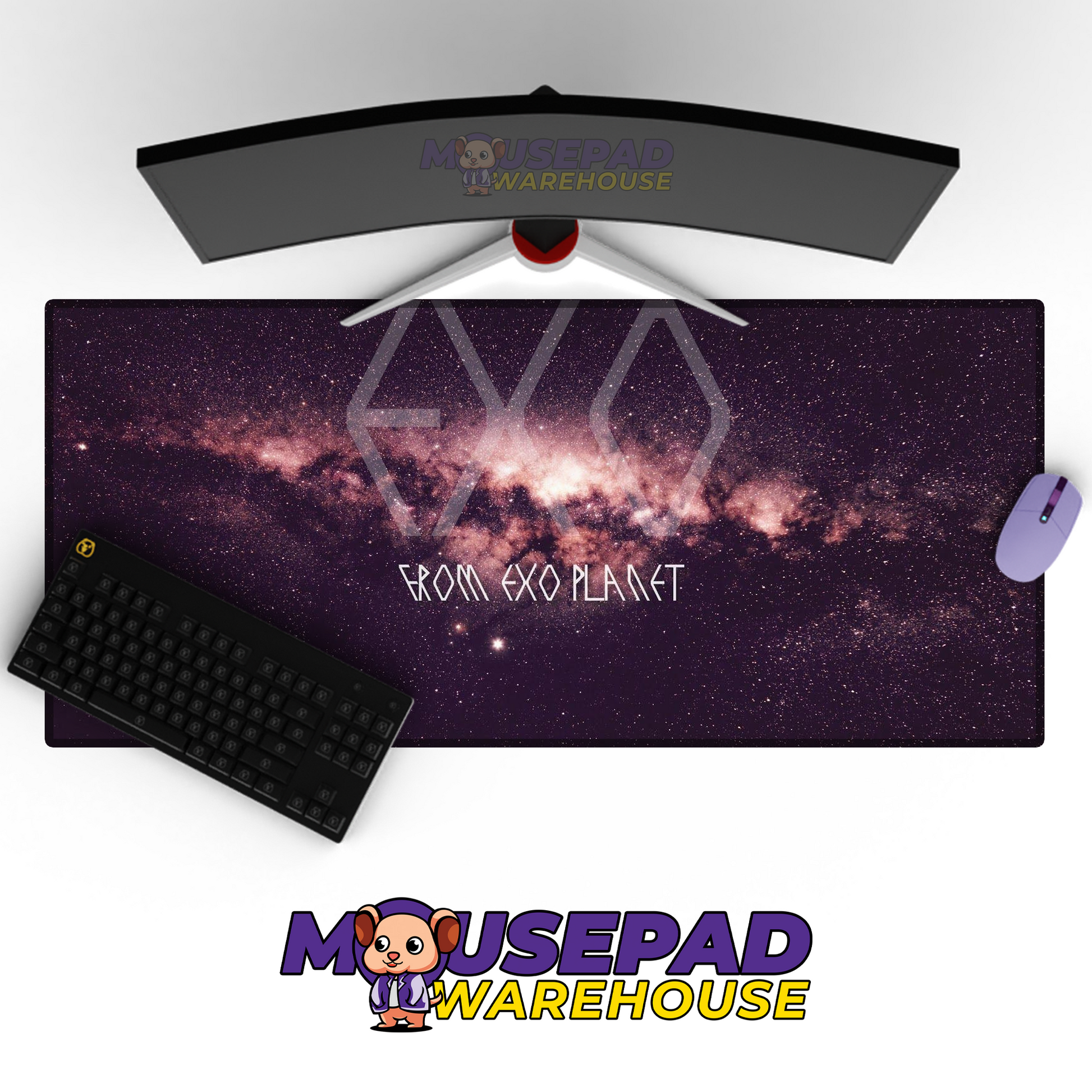 EXO V28 Mousepad Mockup
