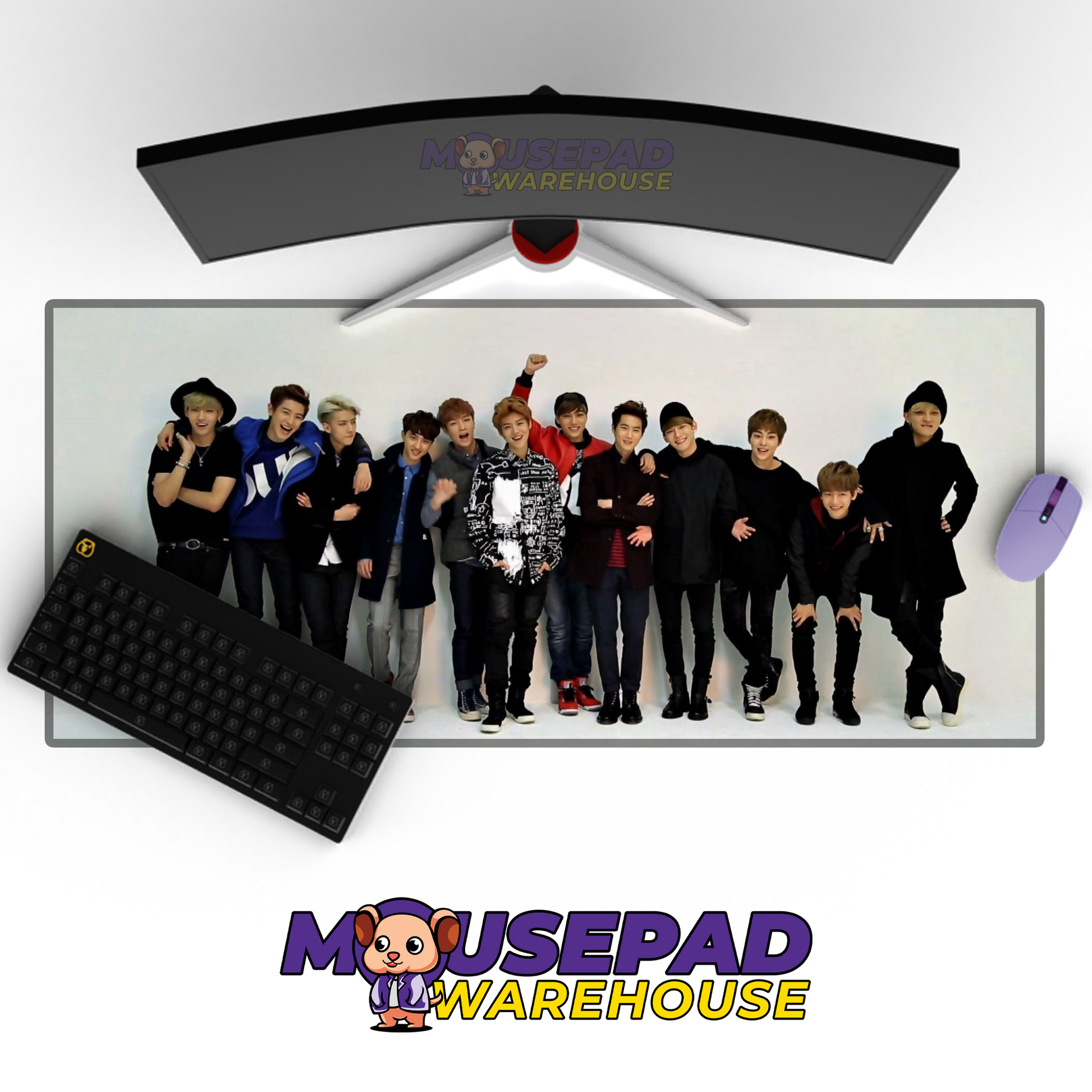 EXO V29 Mousepad Mockup
