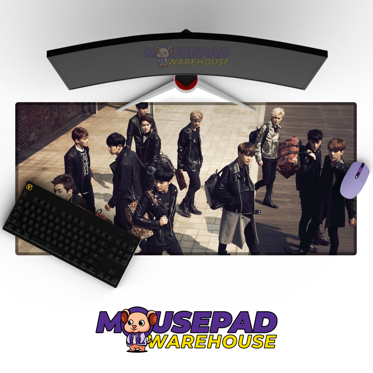 EXO V4 Mousepad Mockup