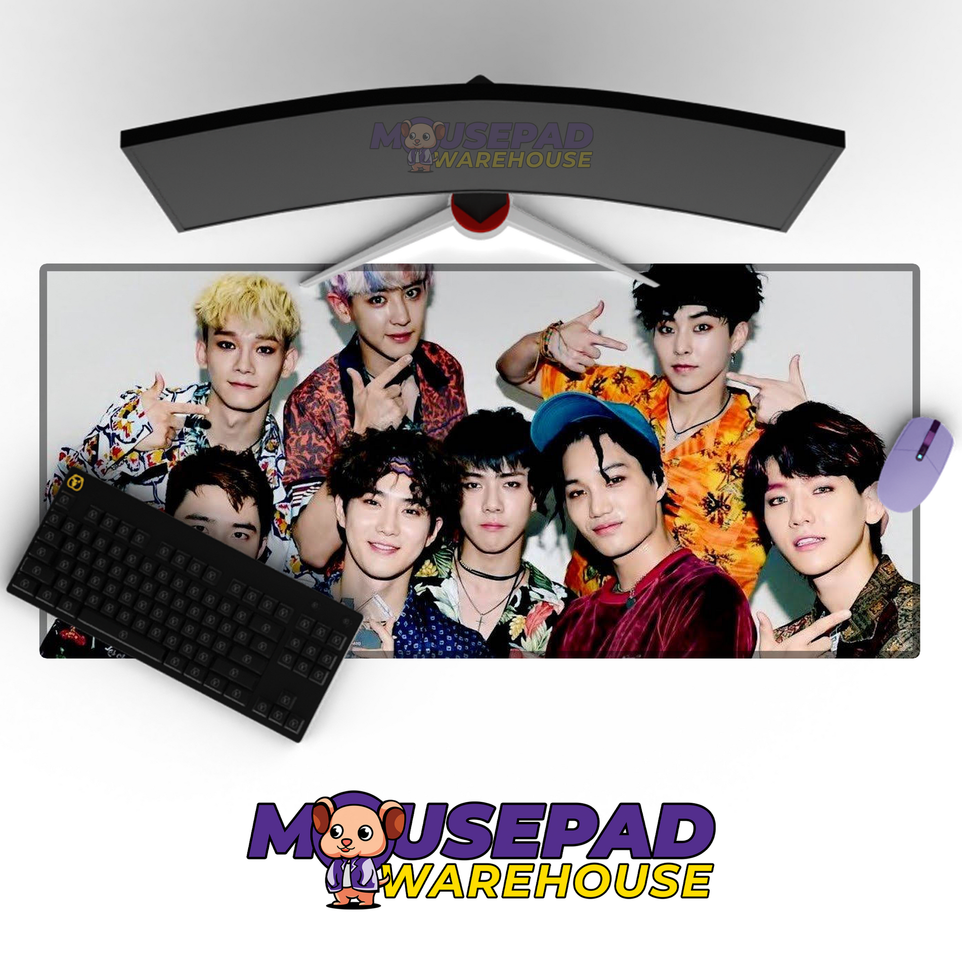 EXO V7 Mousepad Mockup