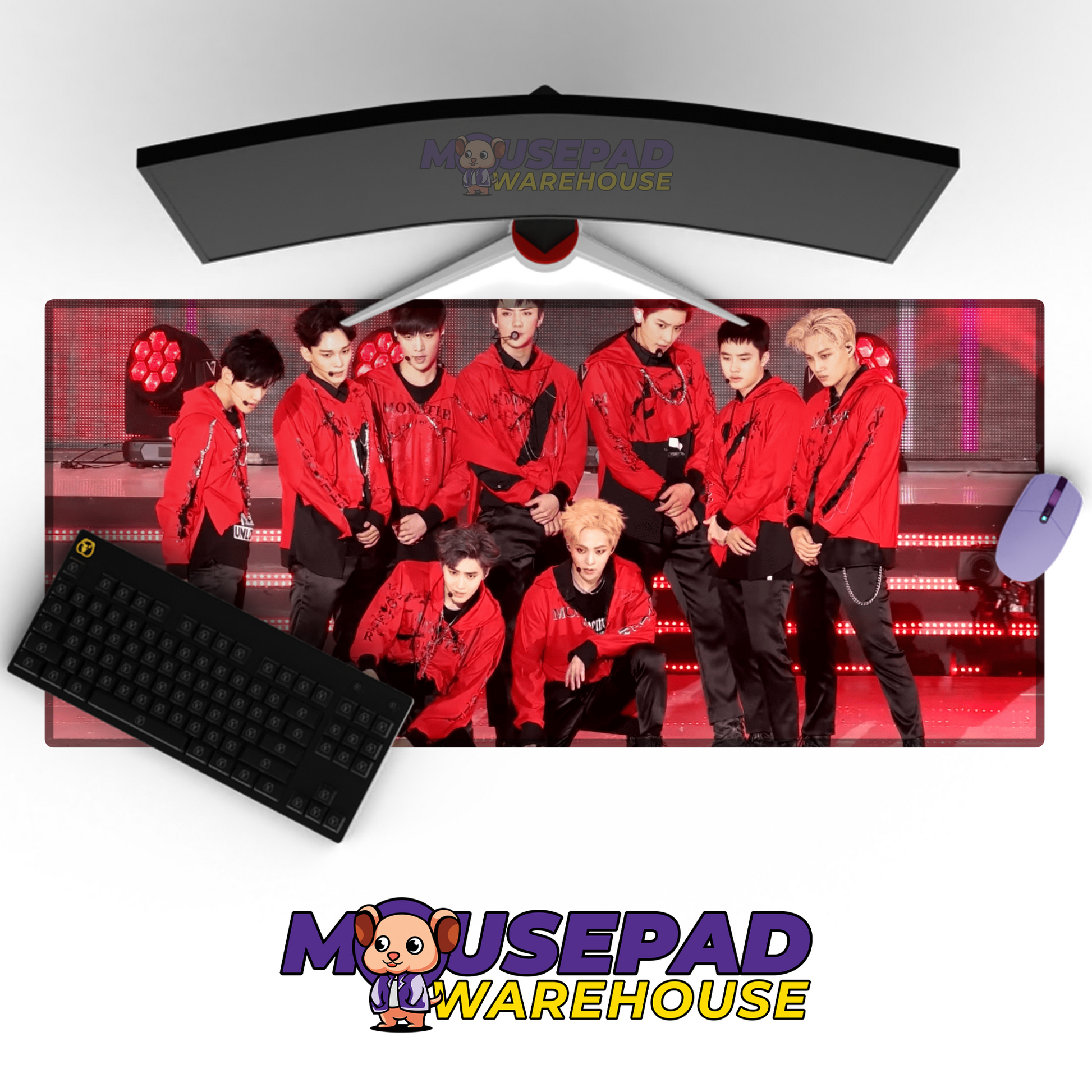 EXO V8 Mousepad Mockup